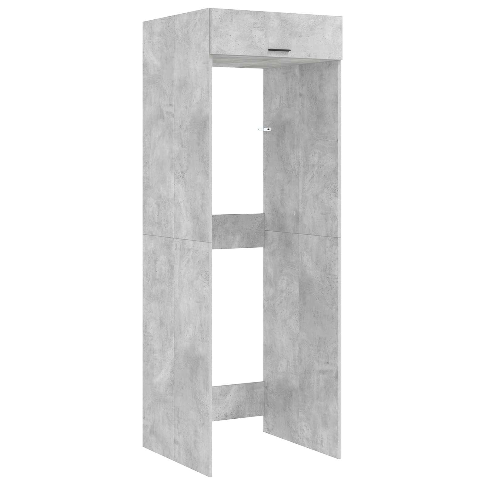 Armoire pour machine à laver Béton 67,5 x 68 x 200 cm