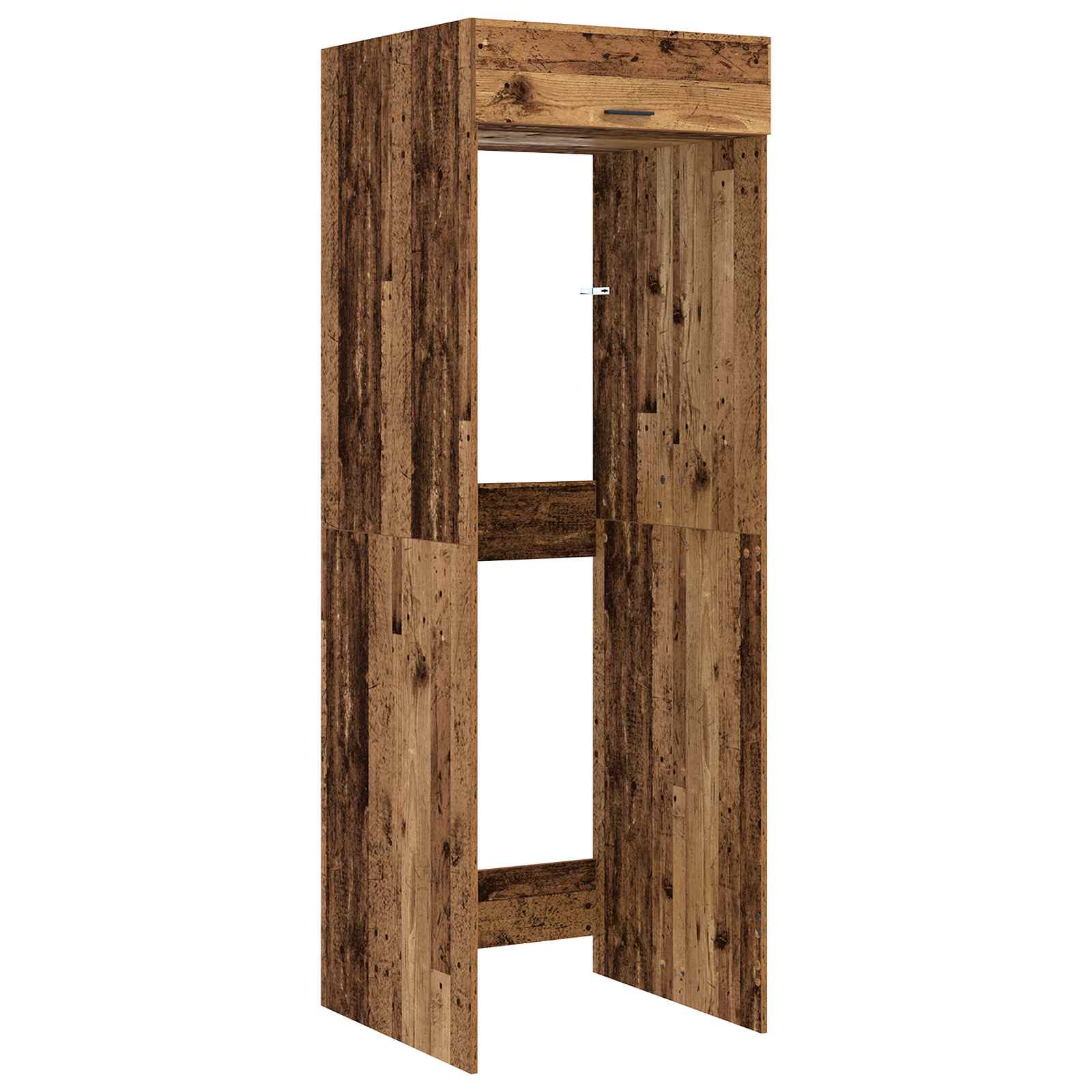 Armoire pour machine à laver Bois ancien 67,5 x 68 x 200 cm