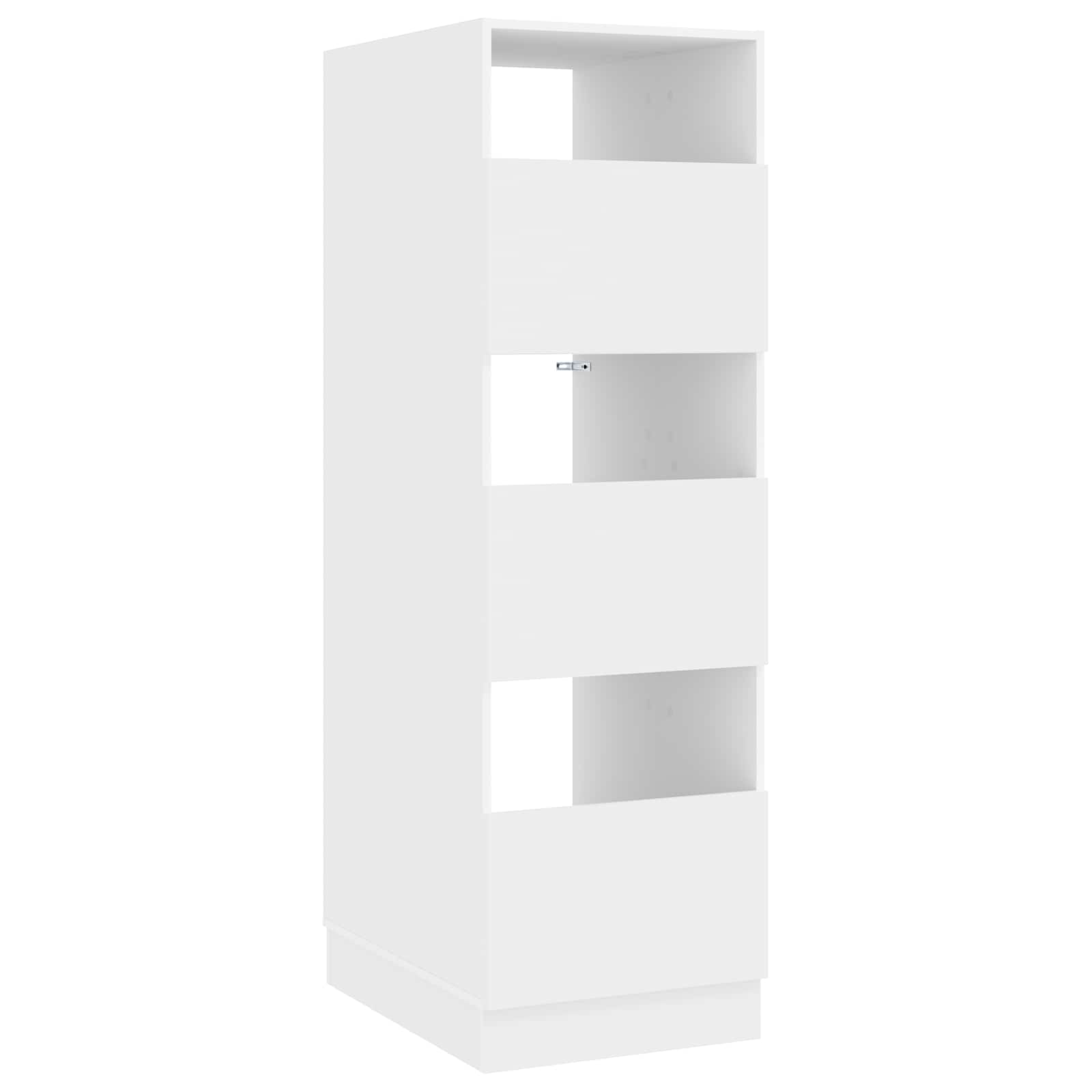 Armoire à Laver Blanc 50 x 68 x 162 cm Bois d'ingénierie