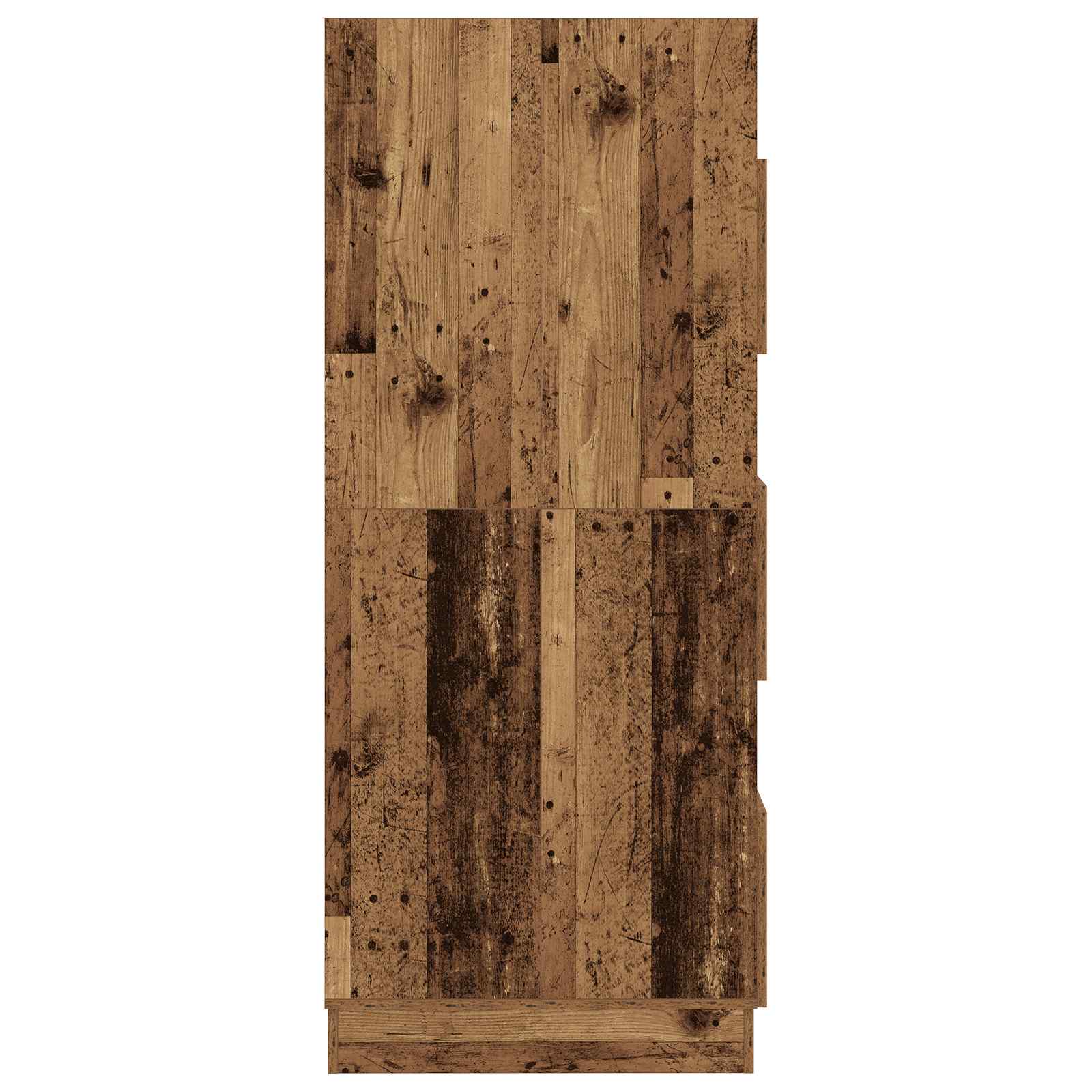 Armoire à Laver avec stockage Bois ancien Bois d'ingénierie