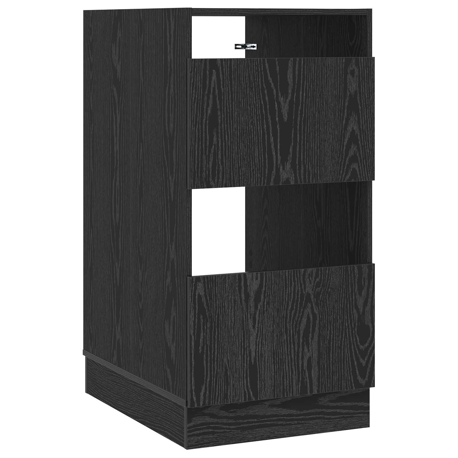 Armoire à Laver Chêne noir 50 x 68 x 102 cm Bois d'ingénierie