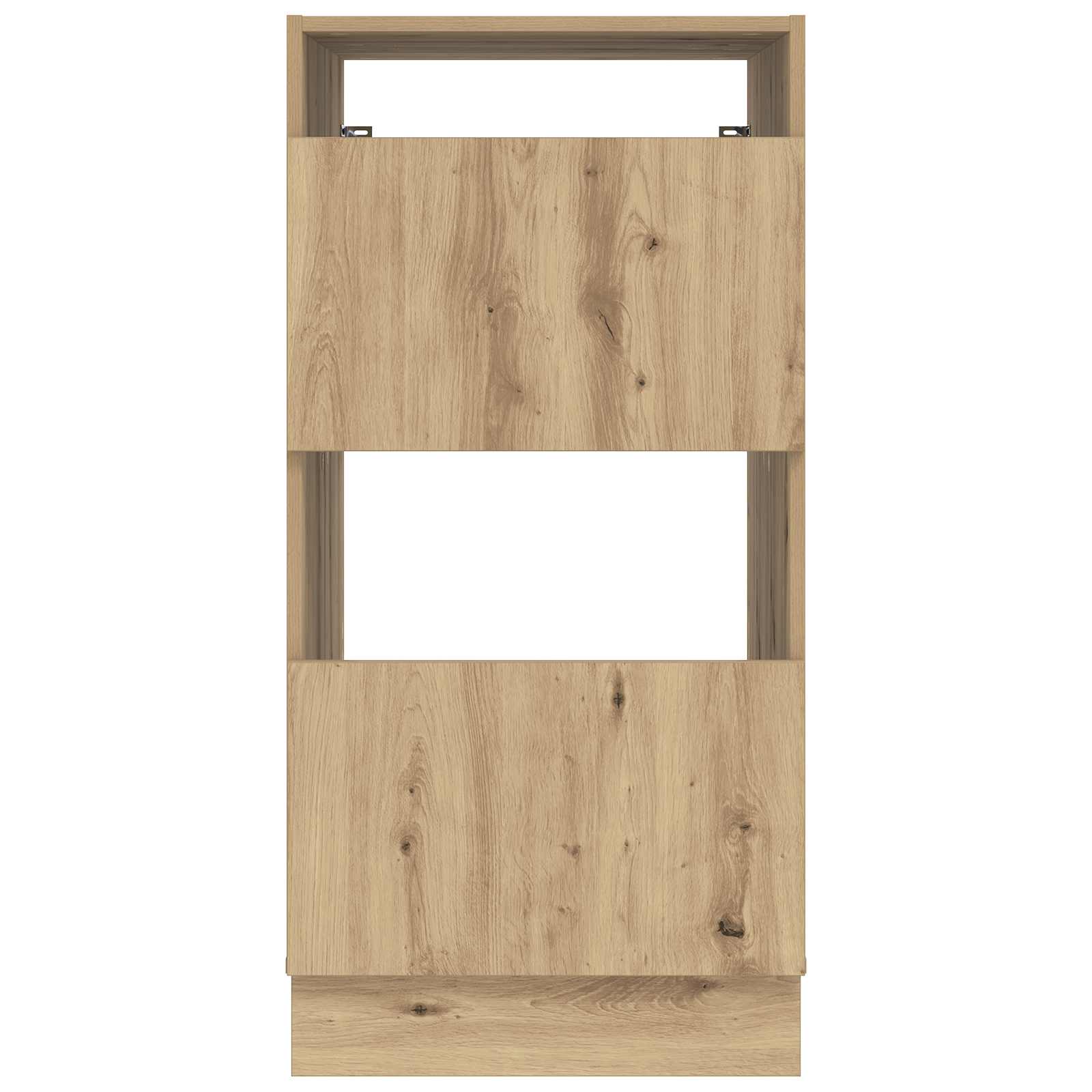 Armoire à Laver avec stockage Chêne artisanal 50 x 68 x 102 cm