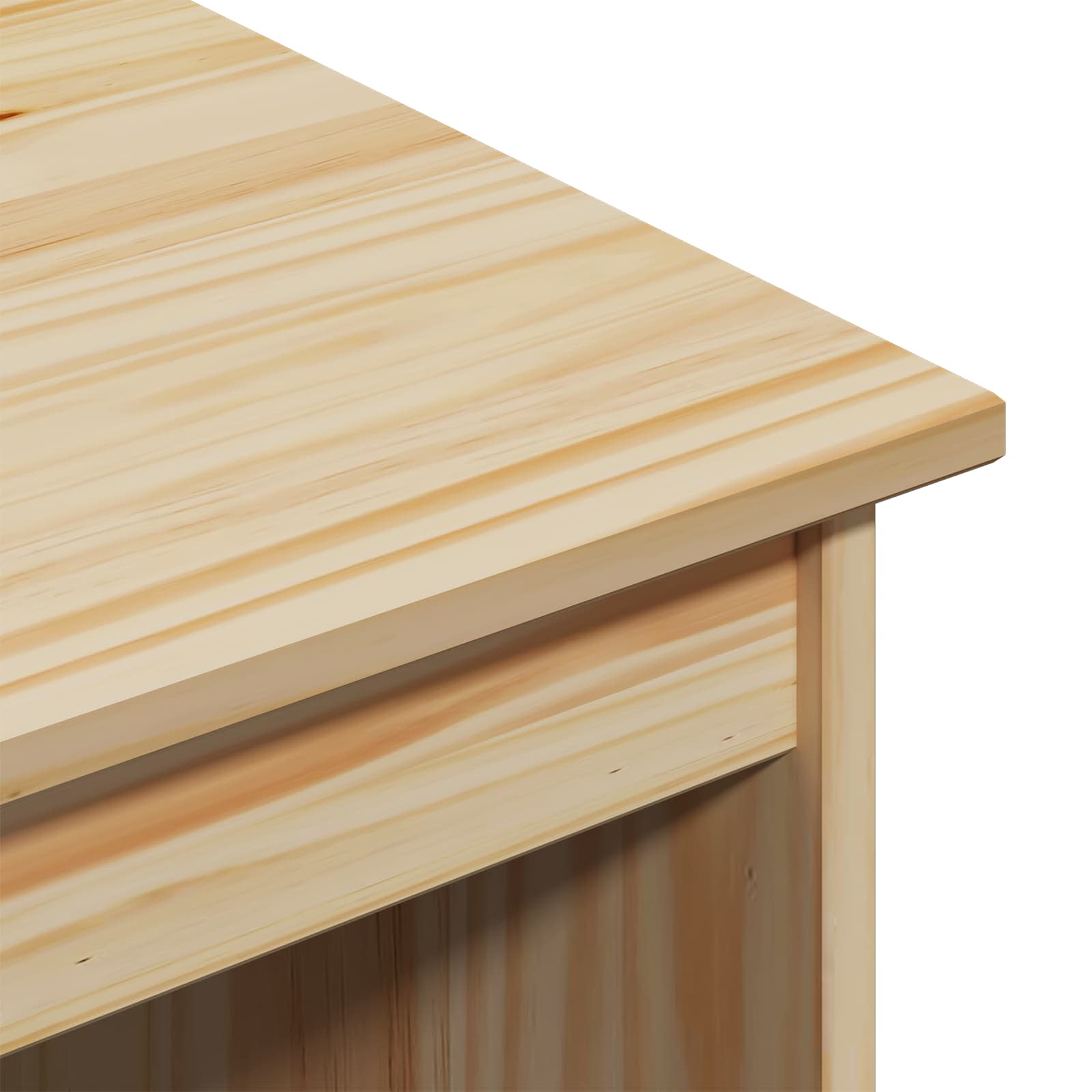 Bureau Marron 112 x 50 x 75 cm Bois de Pin Massif - XIOS