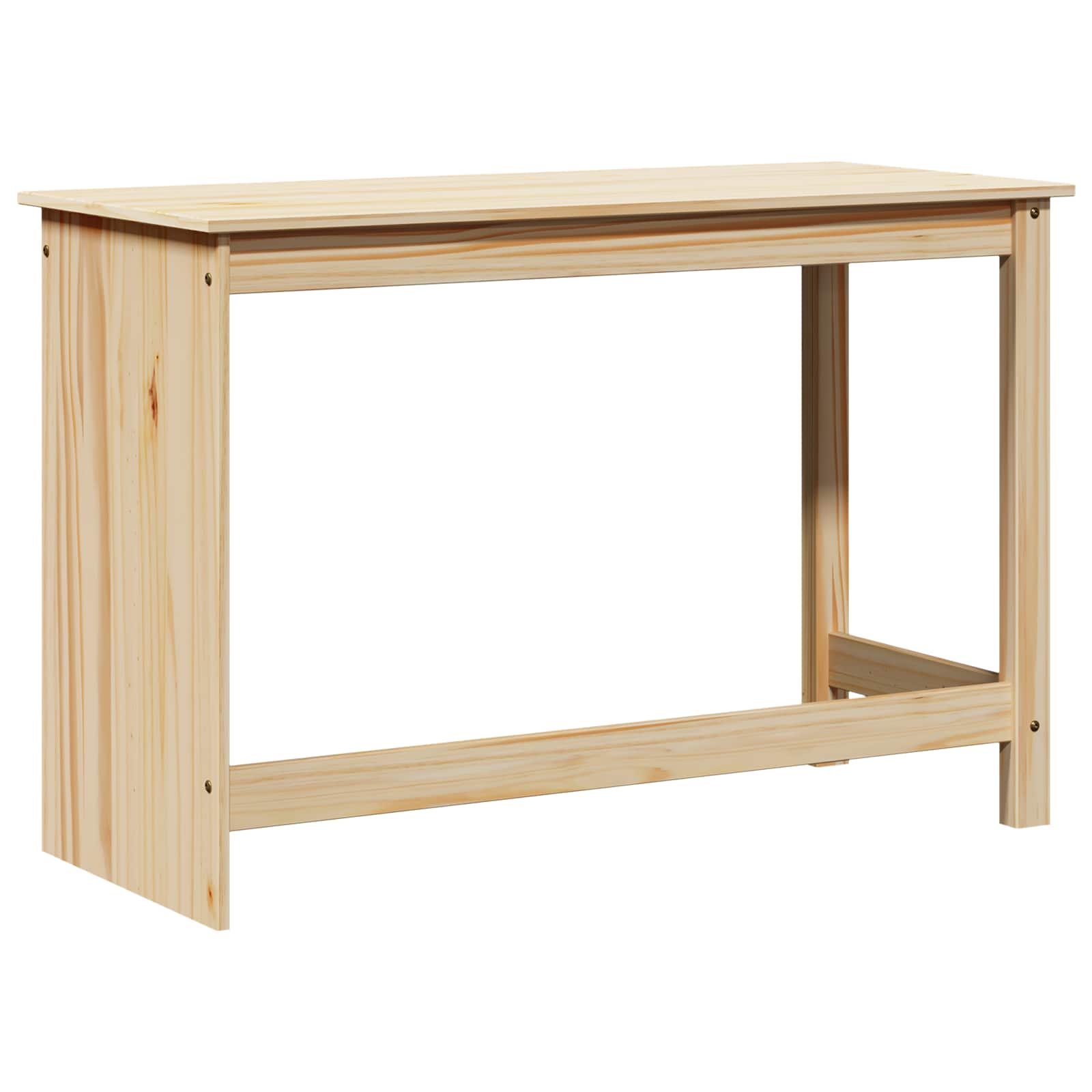 Bureau Marron 112 x 50 x 75 cm Bois de Pin Massif - XIOS