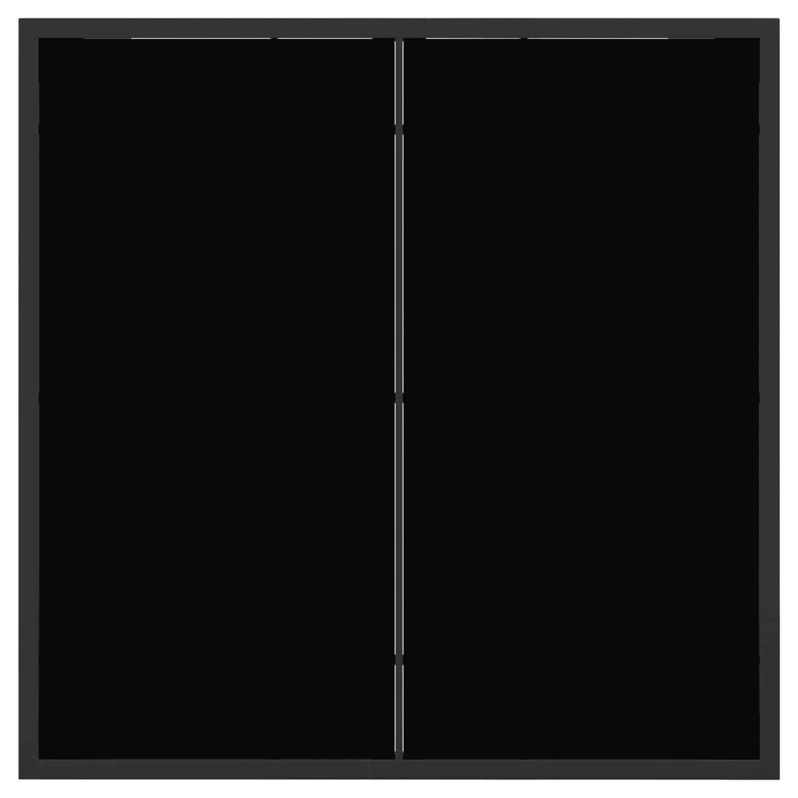 Ensemble de meubles d'extérieur 3 pcs Noir et anthracite - XIOS