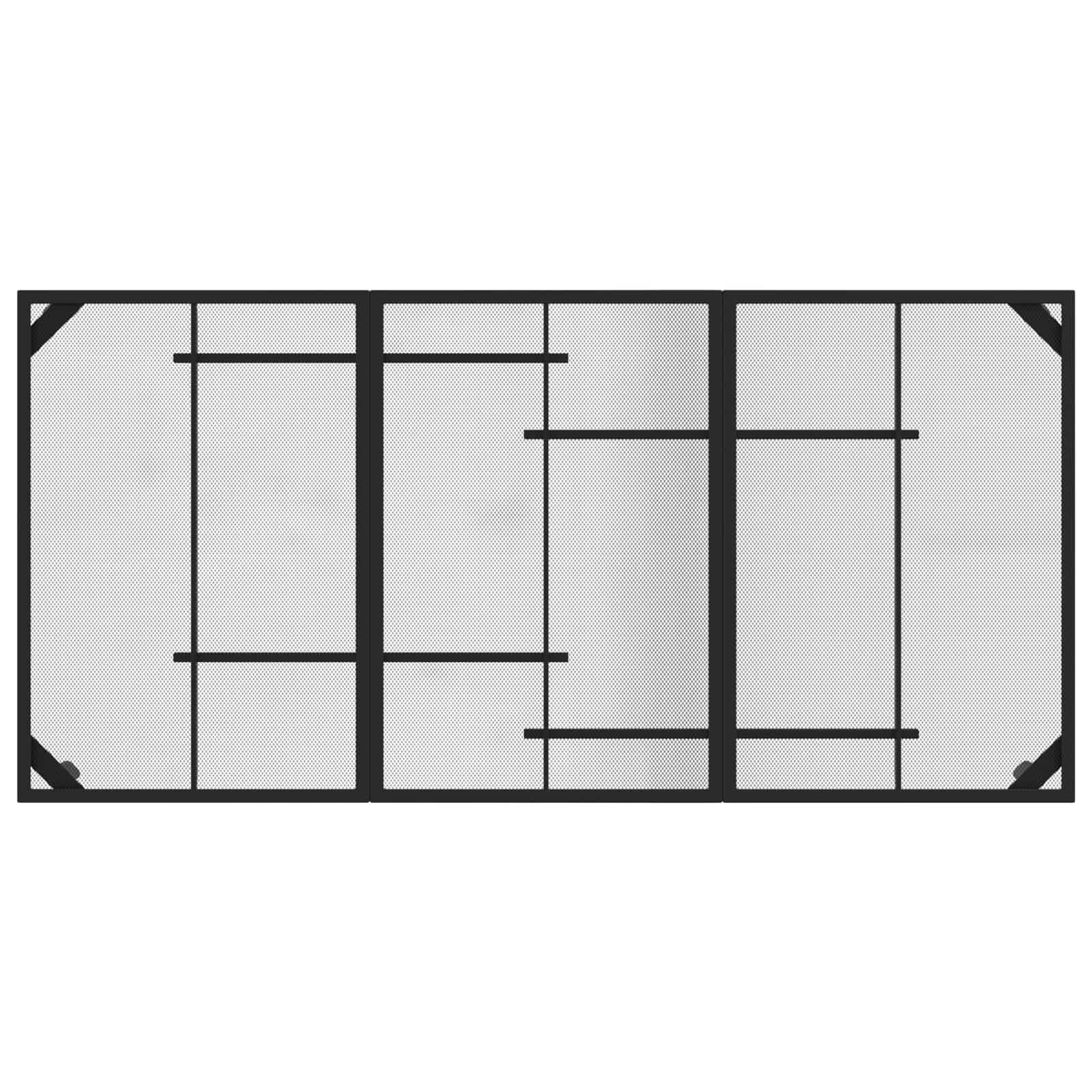 Ensemble de meubles d'extérieur 7 pcs Anthracite Fer et Acier - XIOS