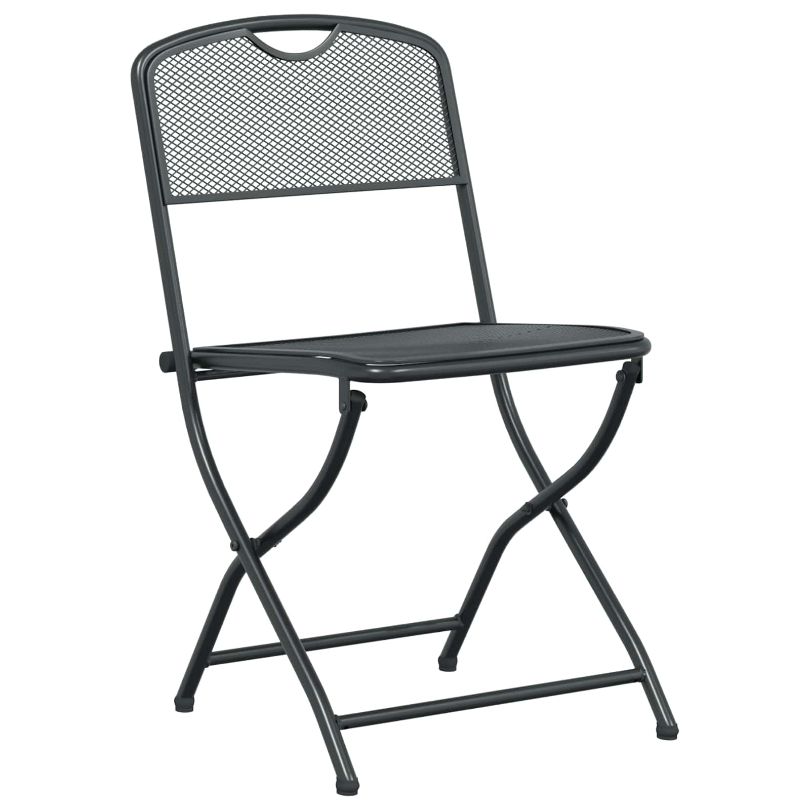Ensemble de meubles d'extérieur 7 pcs Anthracite Fer et Acier - XIOS