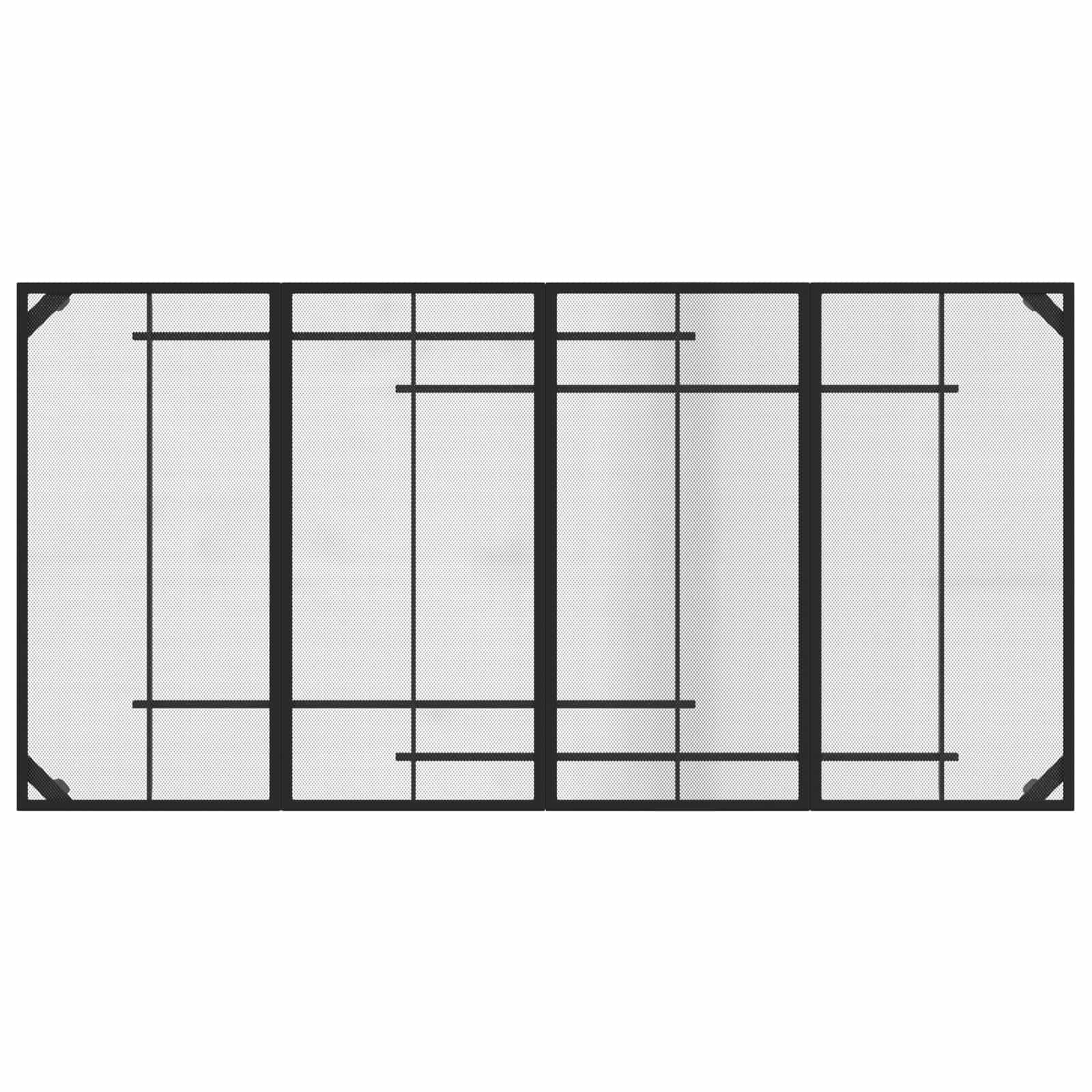 Ensemble de meubles d'extérieur 7 pcs Anthracite Fer et Acier - XIOS