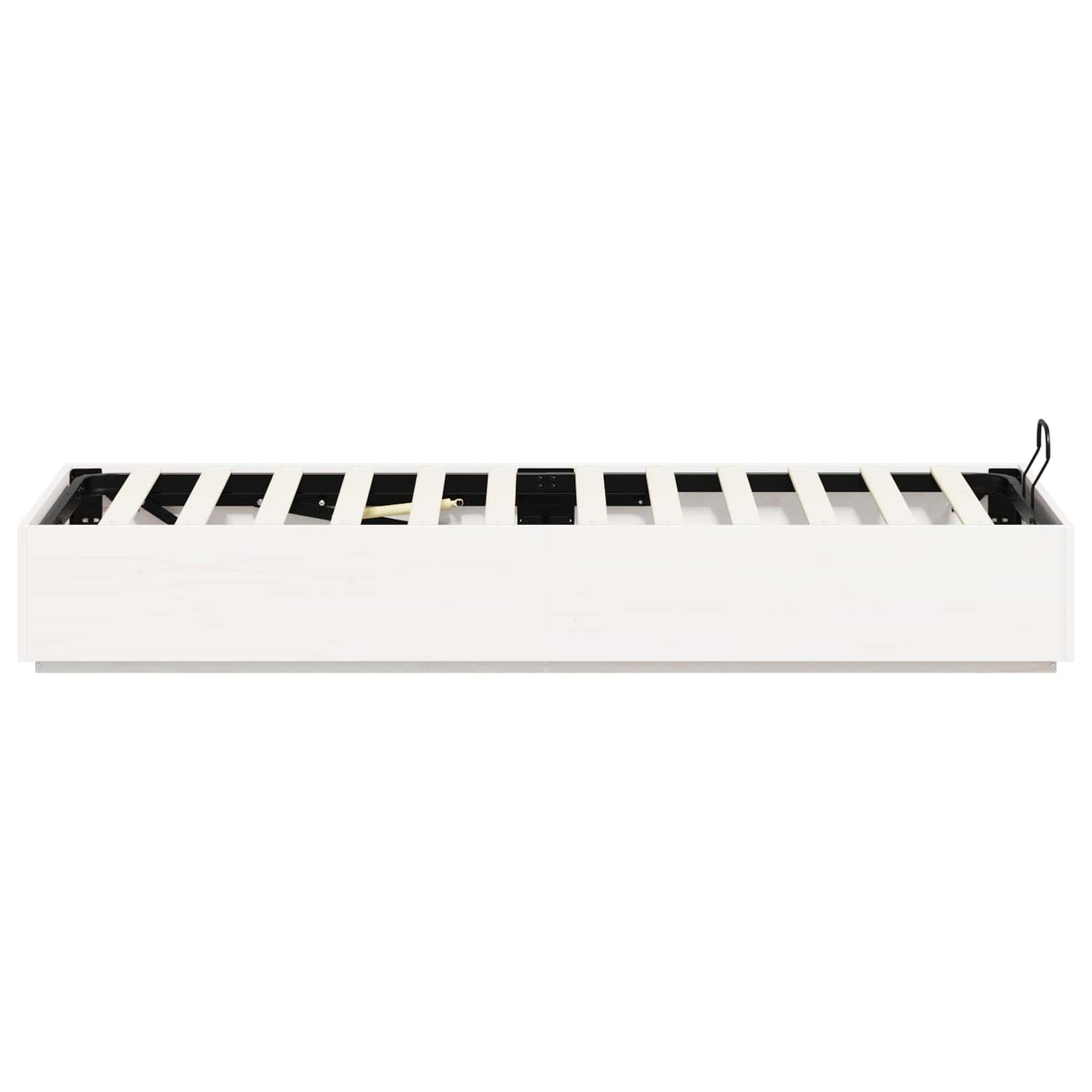 Cadre de lit ottoman avec rangement Blanc 90 x 200 cm - XIOS
