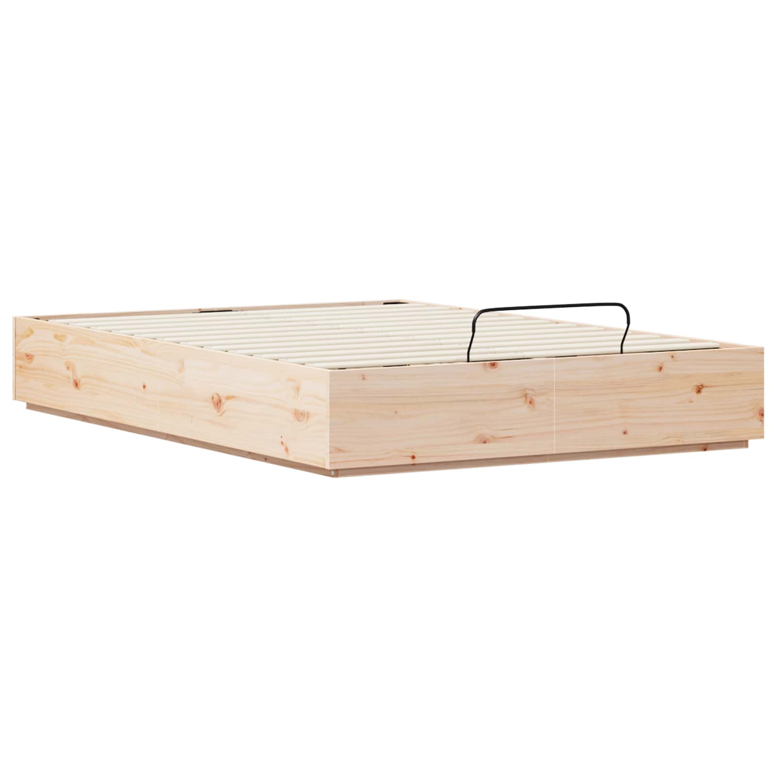 Cadre de lit ottoman avec rangement Naturel 150 x 200 cm - XIOS