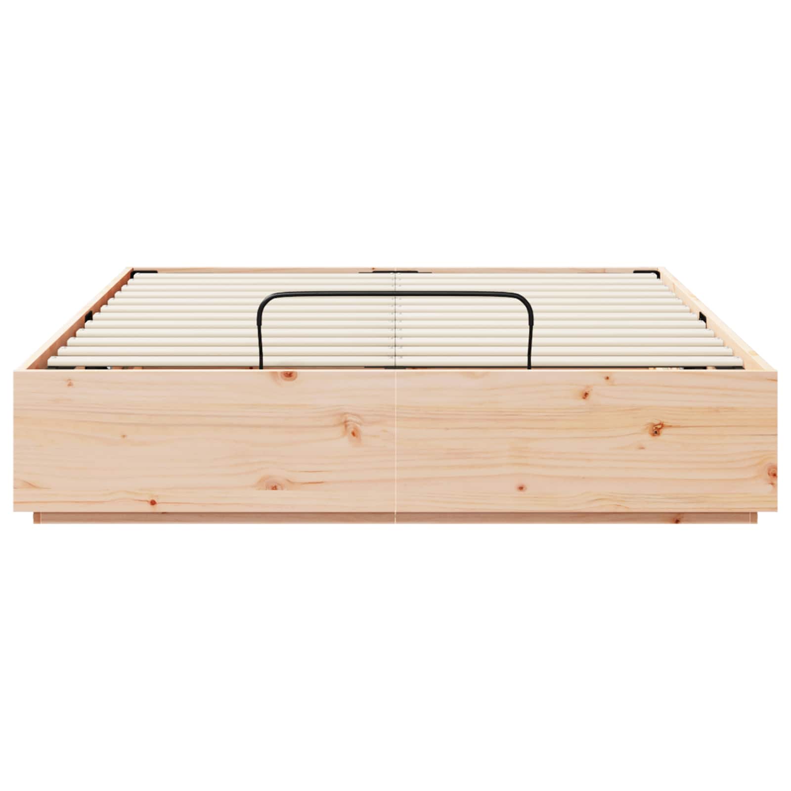 Cadre de lit ottoman avec rangement Naturel 150 x 200 cm - XIOS