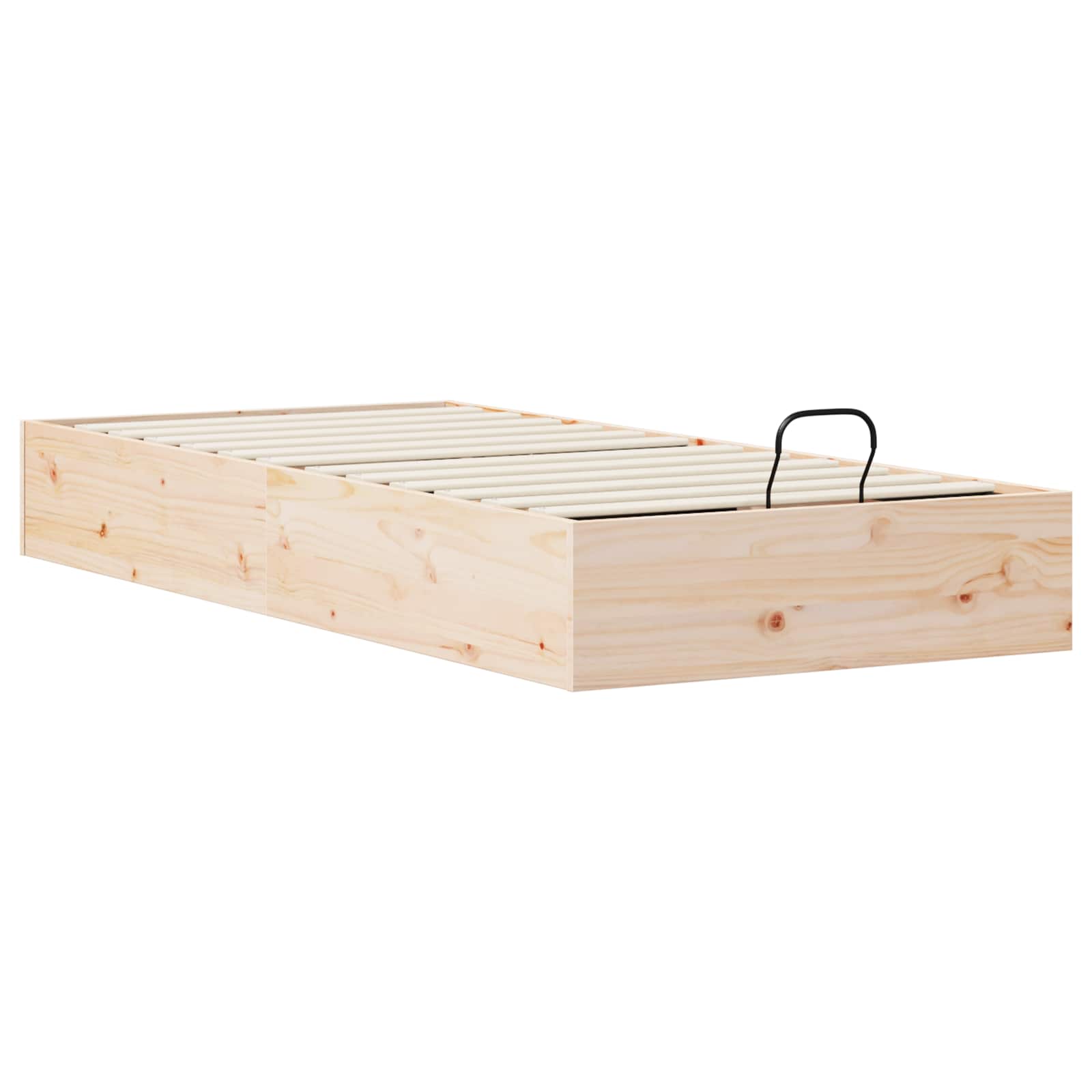 Cadre de lit ottoman avec rangement Naturel 80 x 200 cm - XIOS