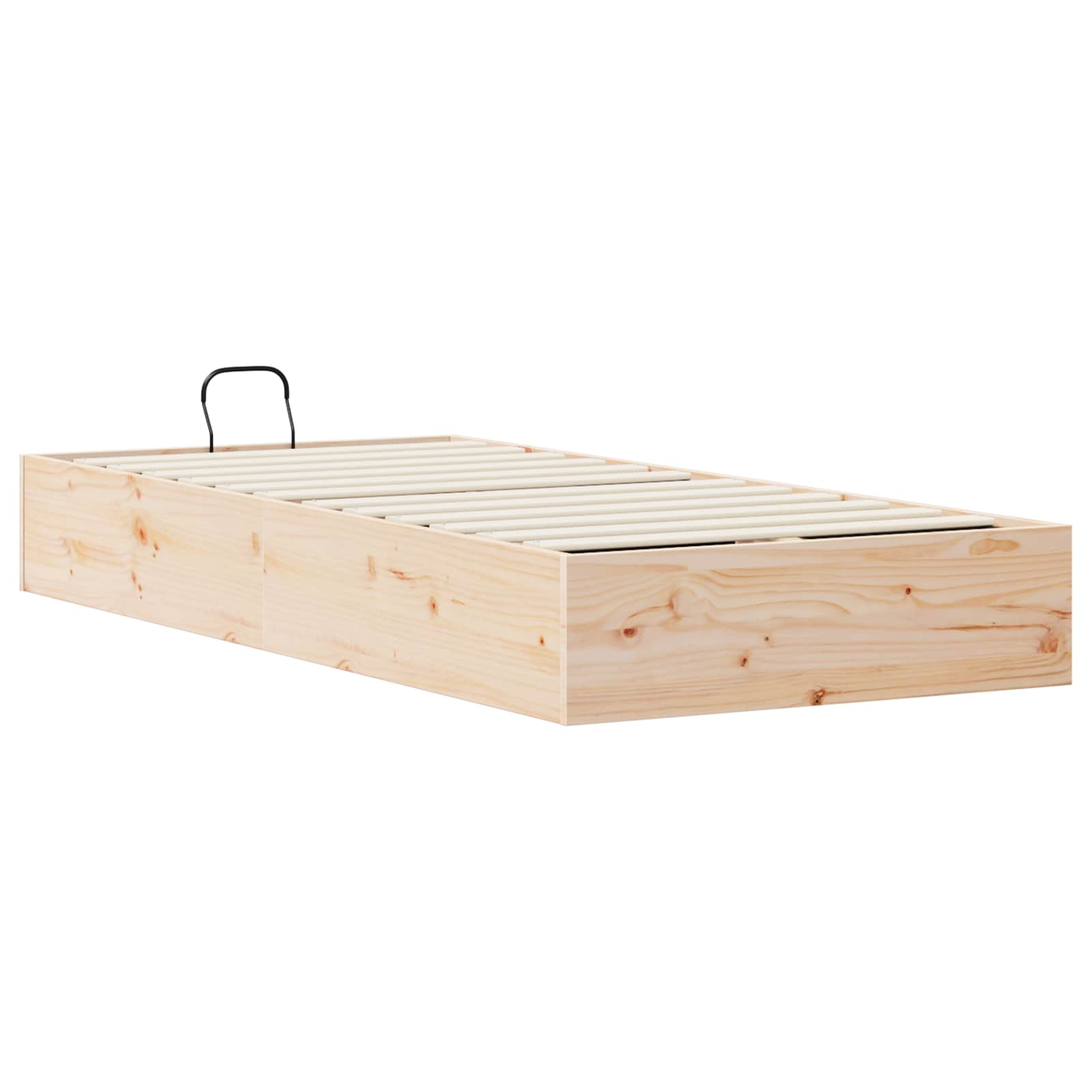 Cadre de lit ottoman avec rangement Naturel 90 x 200 cm - XIOS