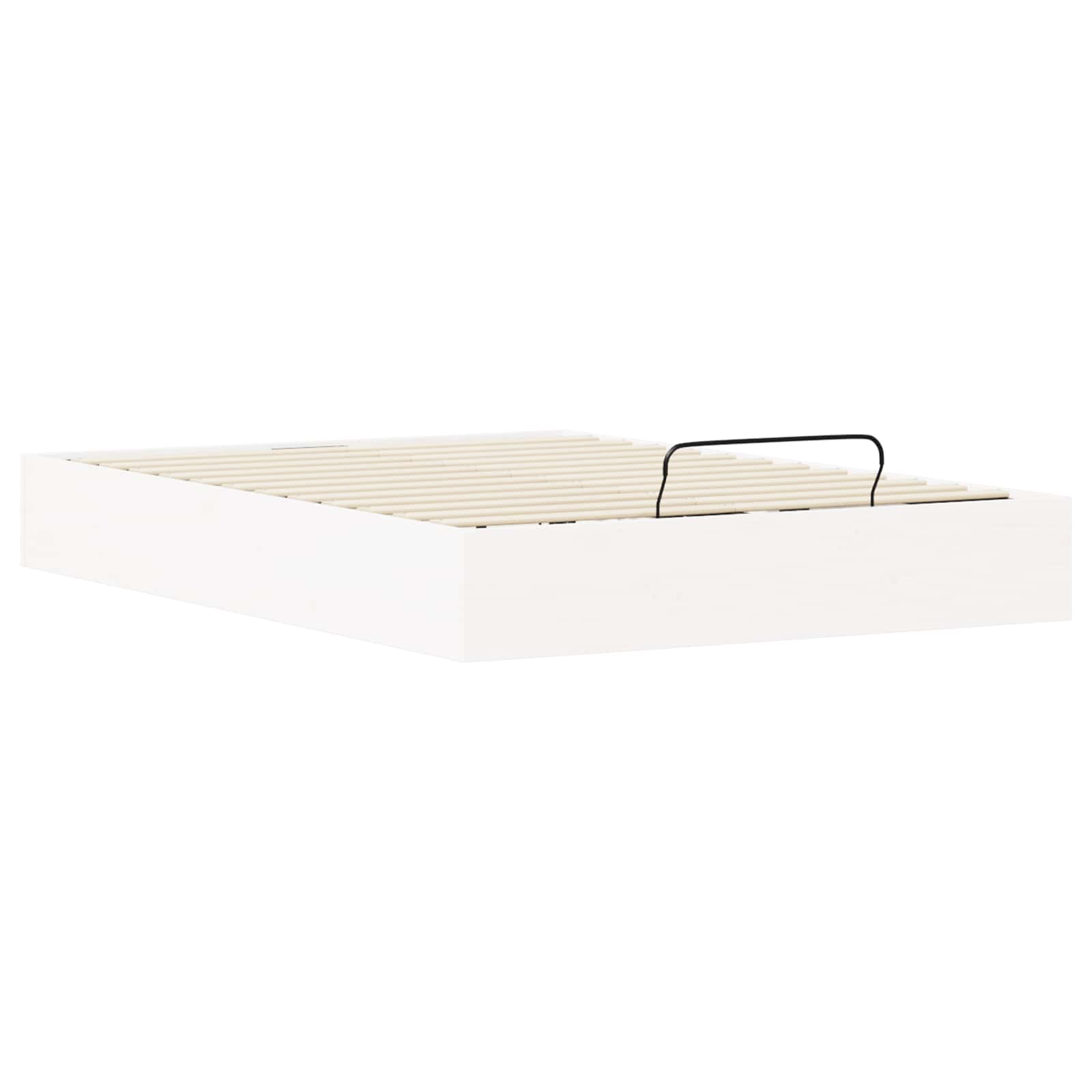 Cadre de lit ottoman avec rangement Blanc 120 x 190 cm - XIOS