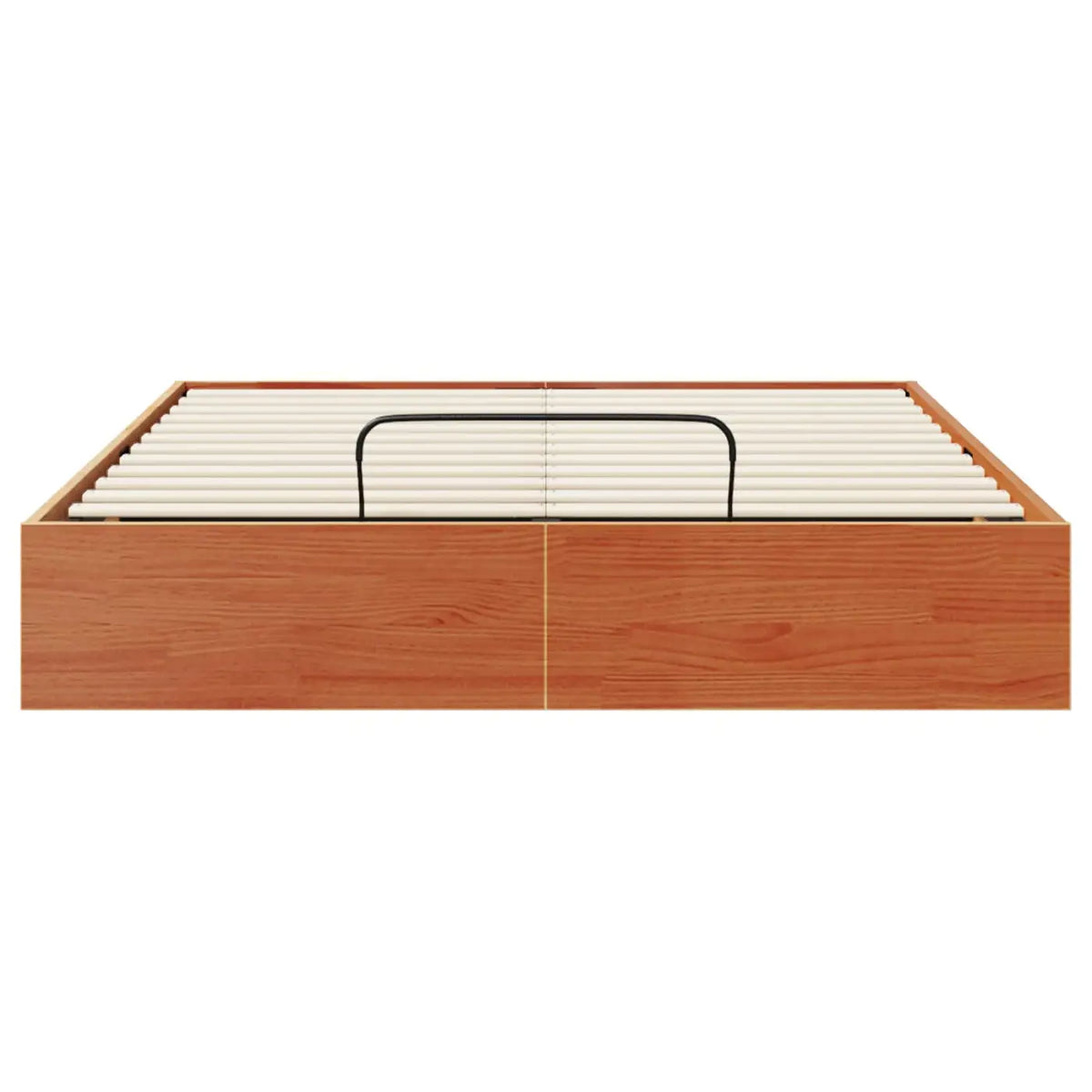 Cadre de lit ottoman avec rangement Brun Ciré 150 x 200 cm - XIOS