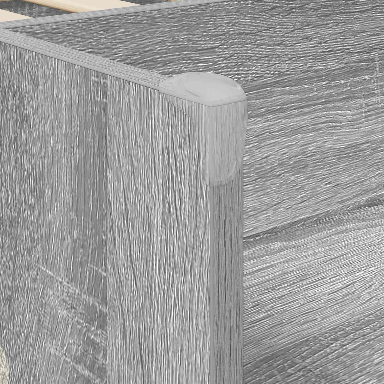 Cadre de lit pour enfants avec rangement Sonoma gris - XIOS