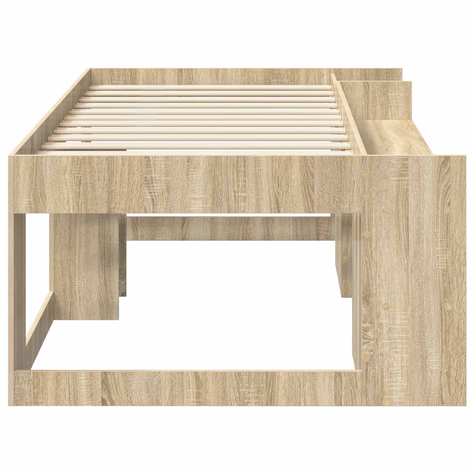 Cadre de lit pour enfants avec rangement Chêne Sonoma - XIOS