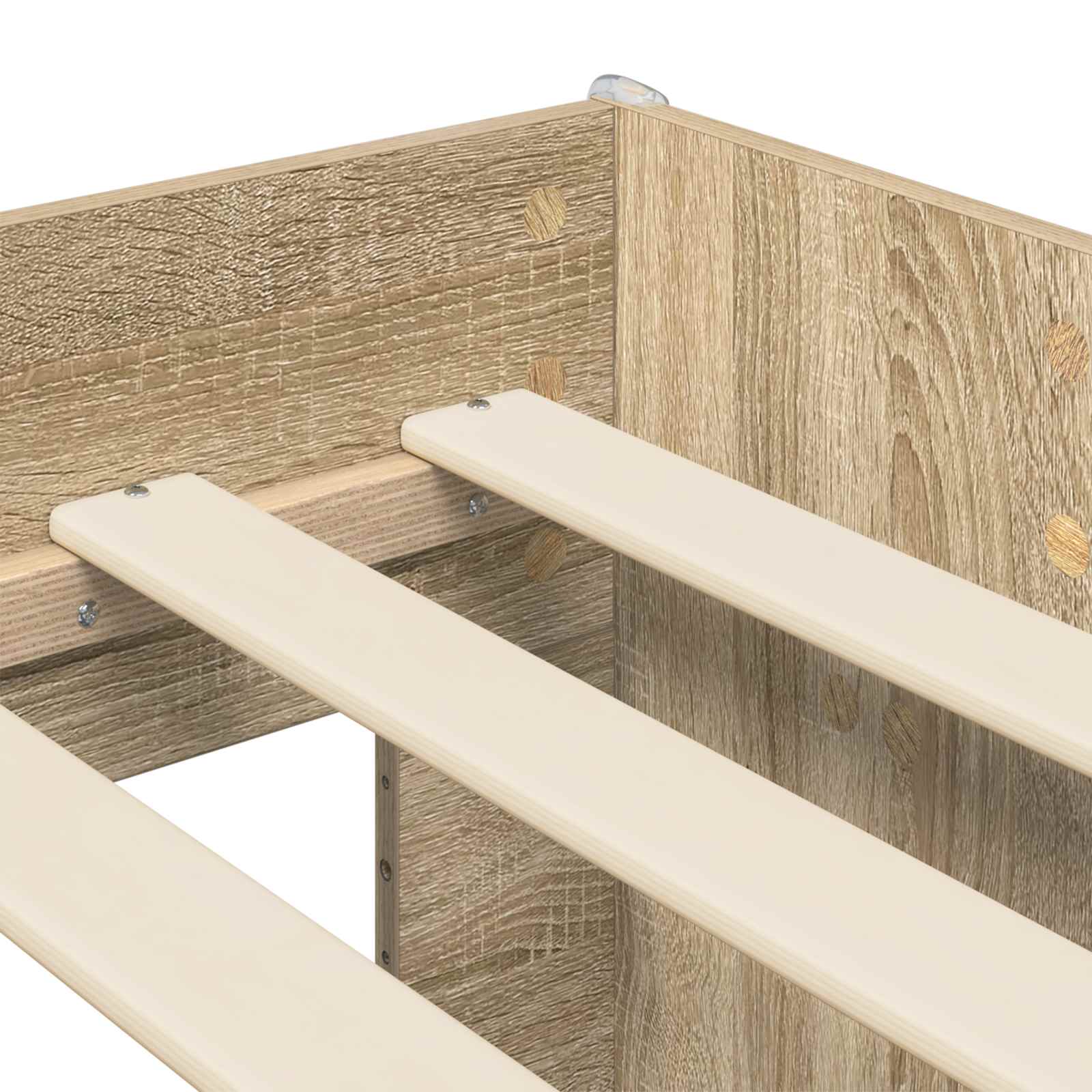 Lit haut pour enfants avec bureau Chêne Sonoma - XIOS