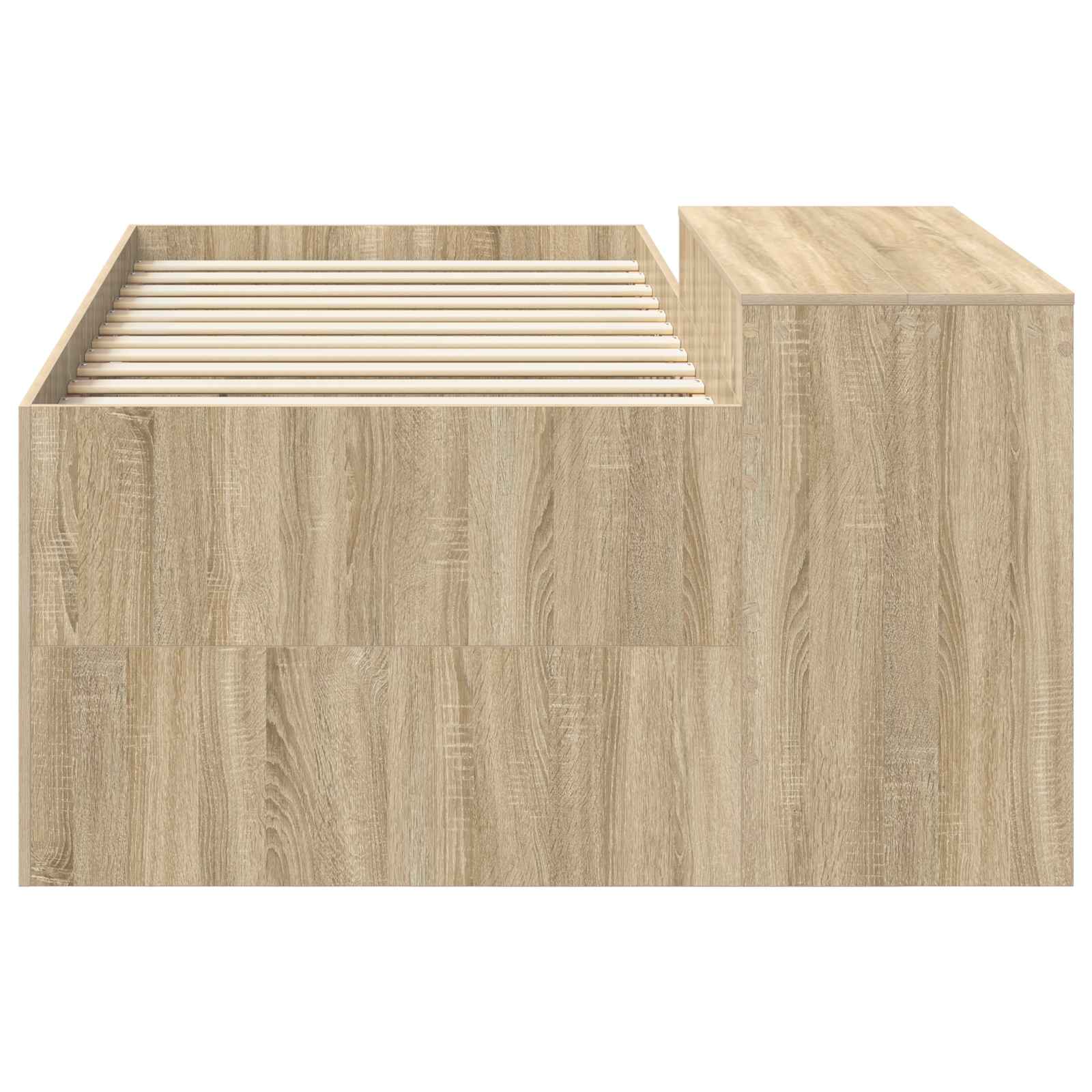 Lit haut pour enfants avec bureau Chêne Sonoma - XIOS