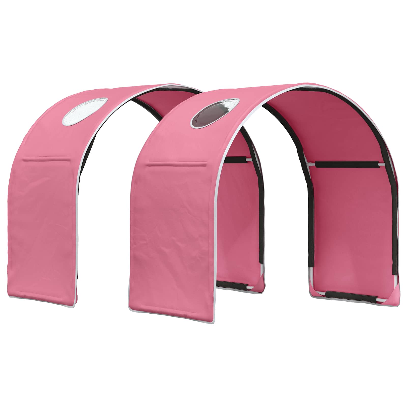 Lit avec Tunnel 3 pc Sonoma et Rose Bois d'ingénierie - XIOS