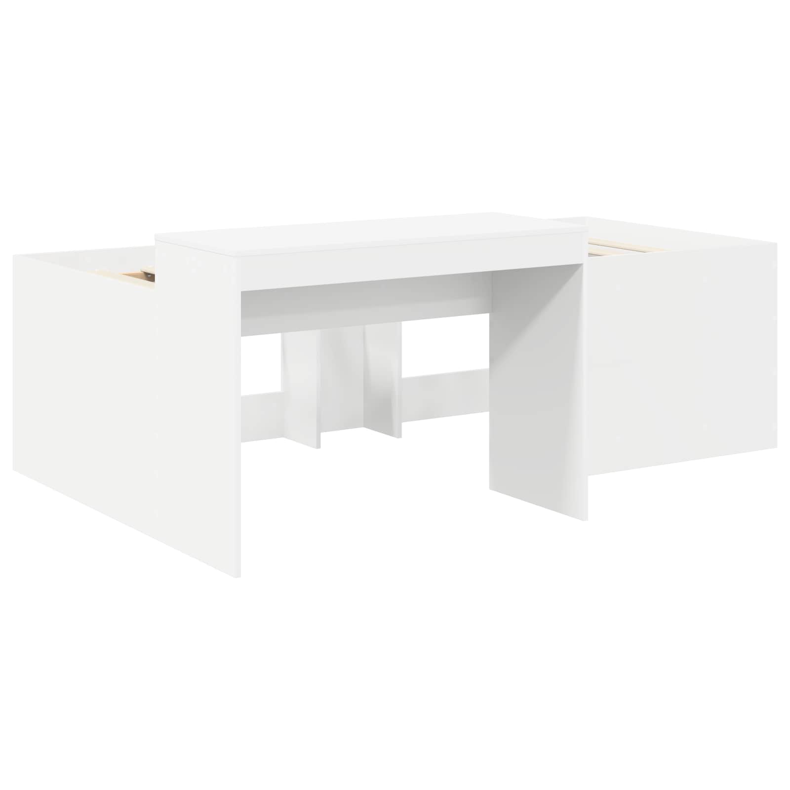 Lit avec Tunnel 3 pc Chêne Artisanal et Bleu Clair - XIOS