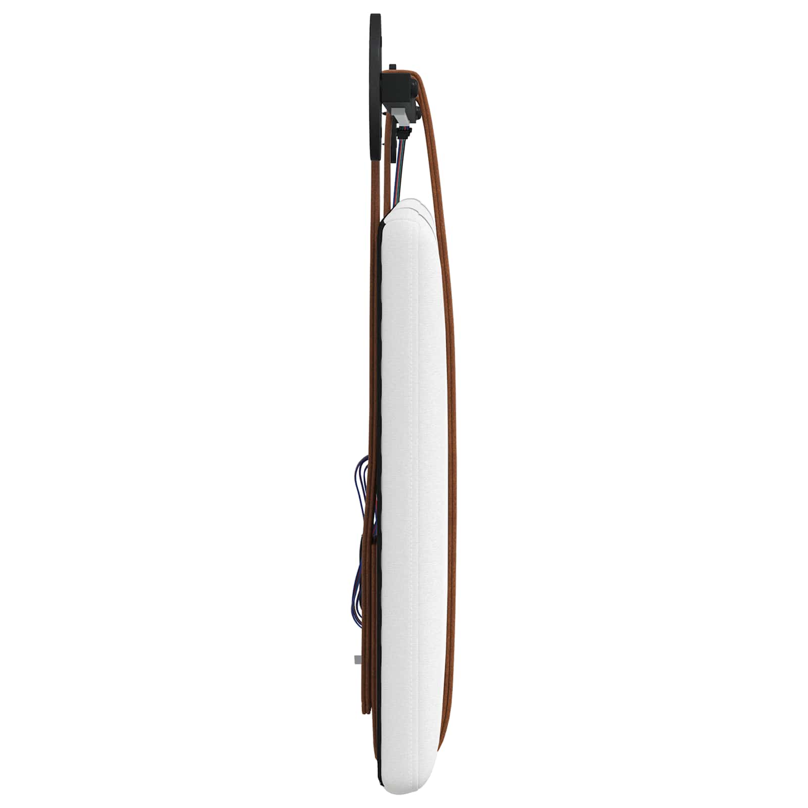 Tête de lit suspendue Avec lumière LED Blanc PU antique - XIOS