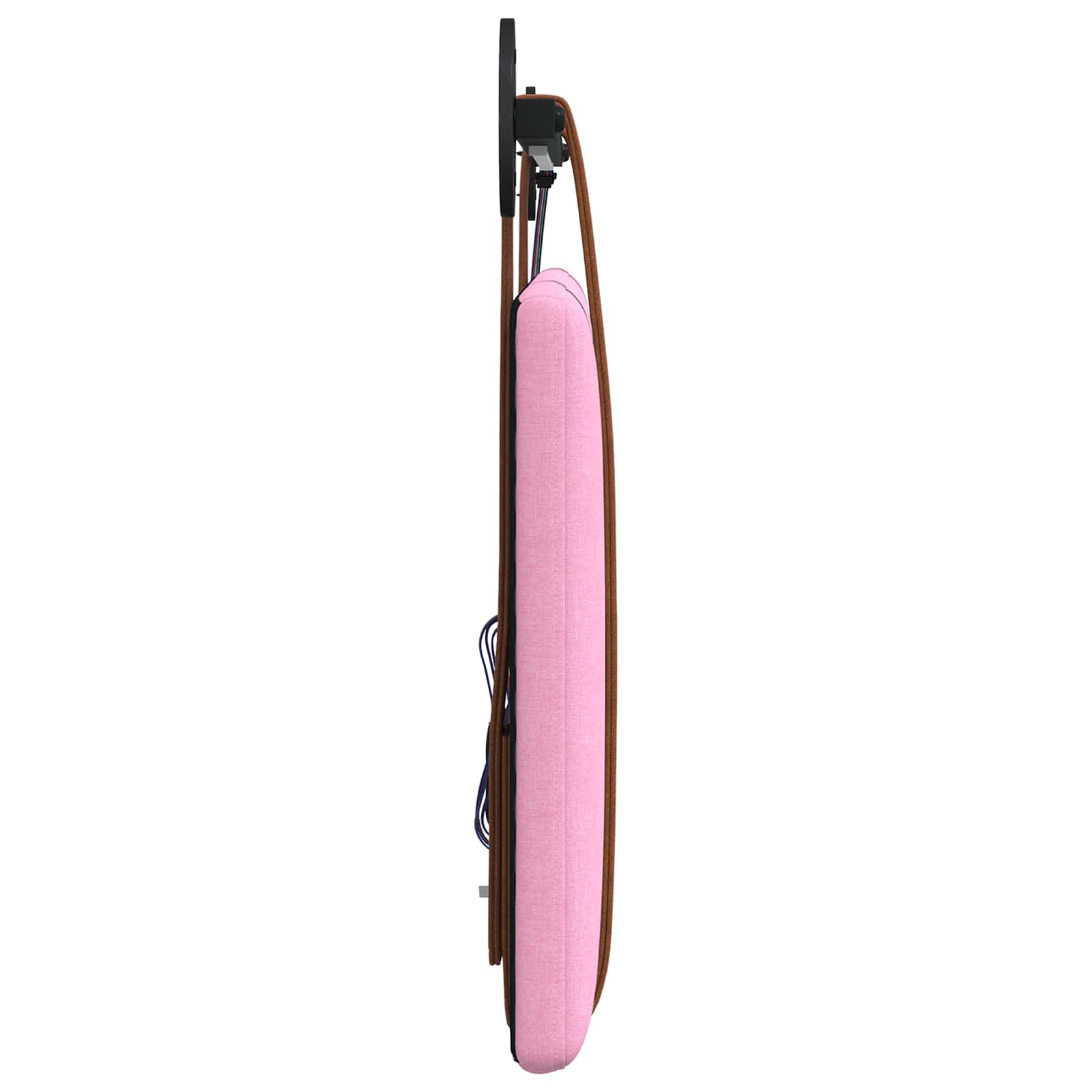 Tête de lit suspendue Avec lumière LED Rose PU antique - XIOS