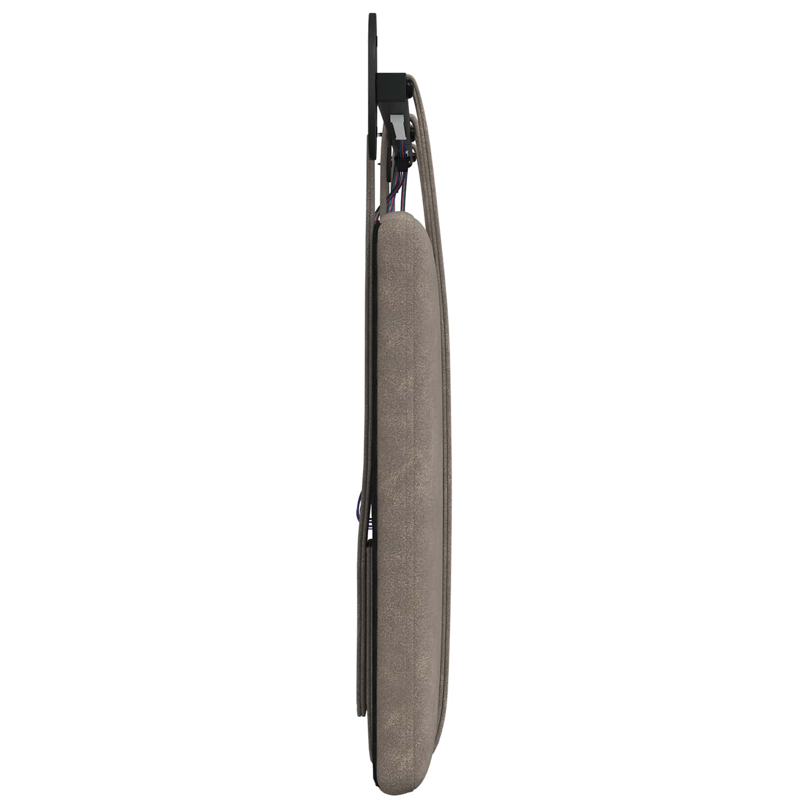 Tête de lit suspendue Avec lumière LED Gris PU antique - XIOS