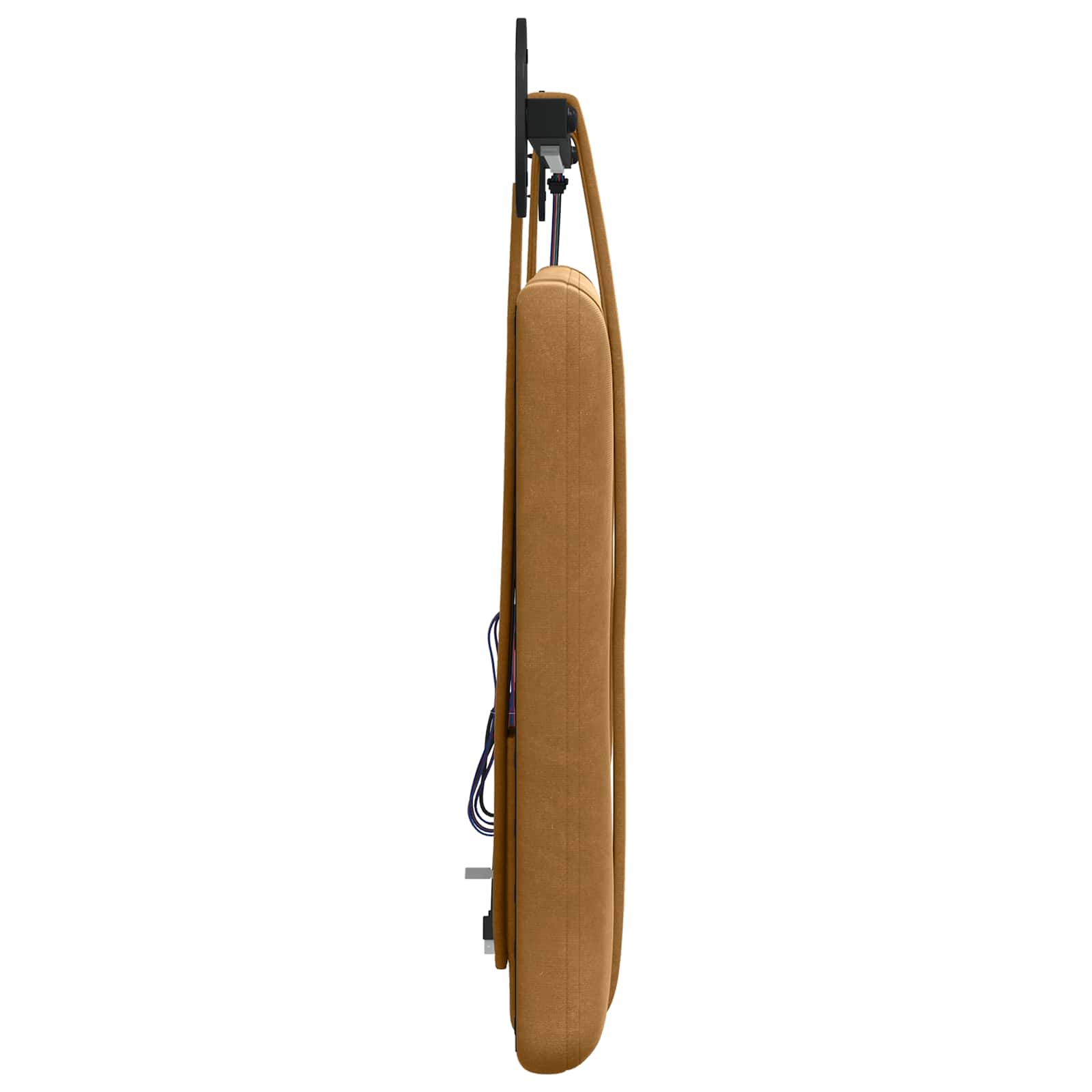 Tête de lit suspendue Avec lumière LED Marron Velours - XIOS
