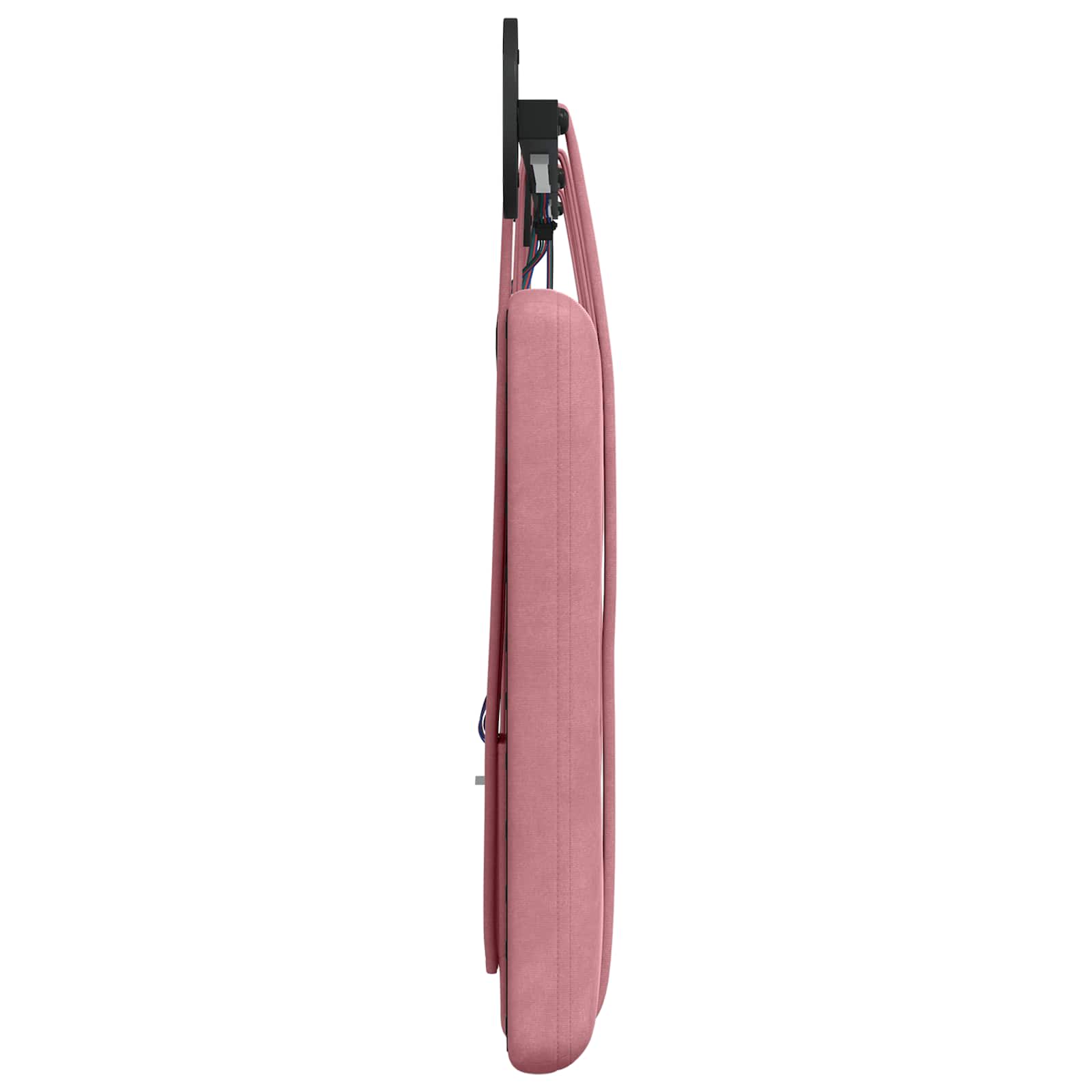 Tête de lit suspendue Avec lumière LED Rose Velours - XIOS