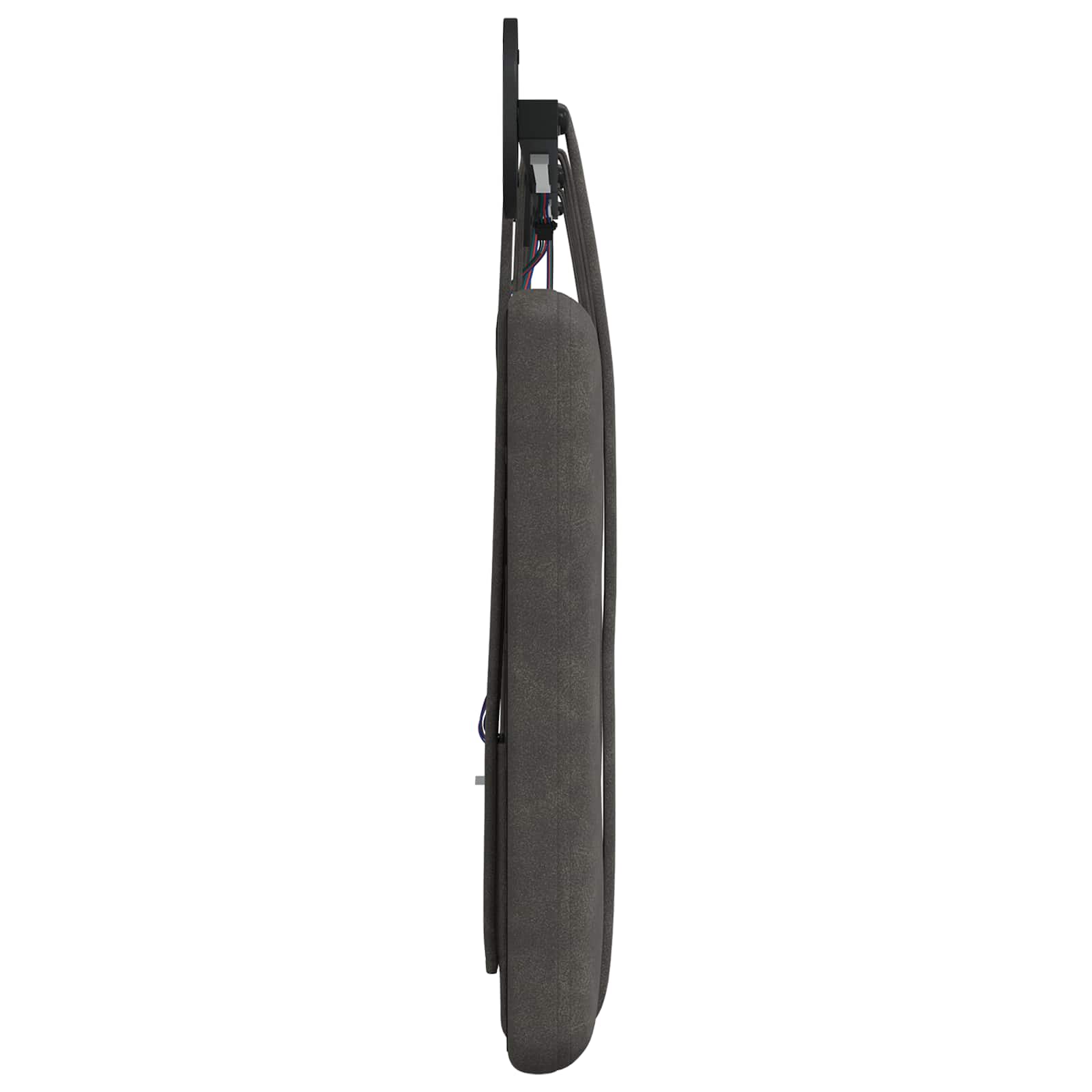 Tête de lit suspendue Avec lumière LED Noir PU antique - XIOS