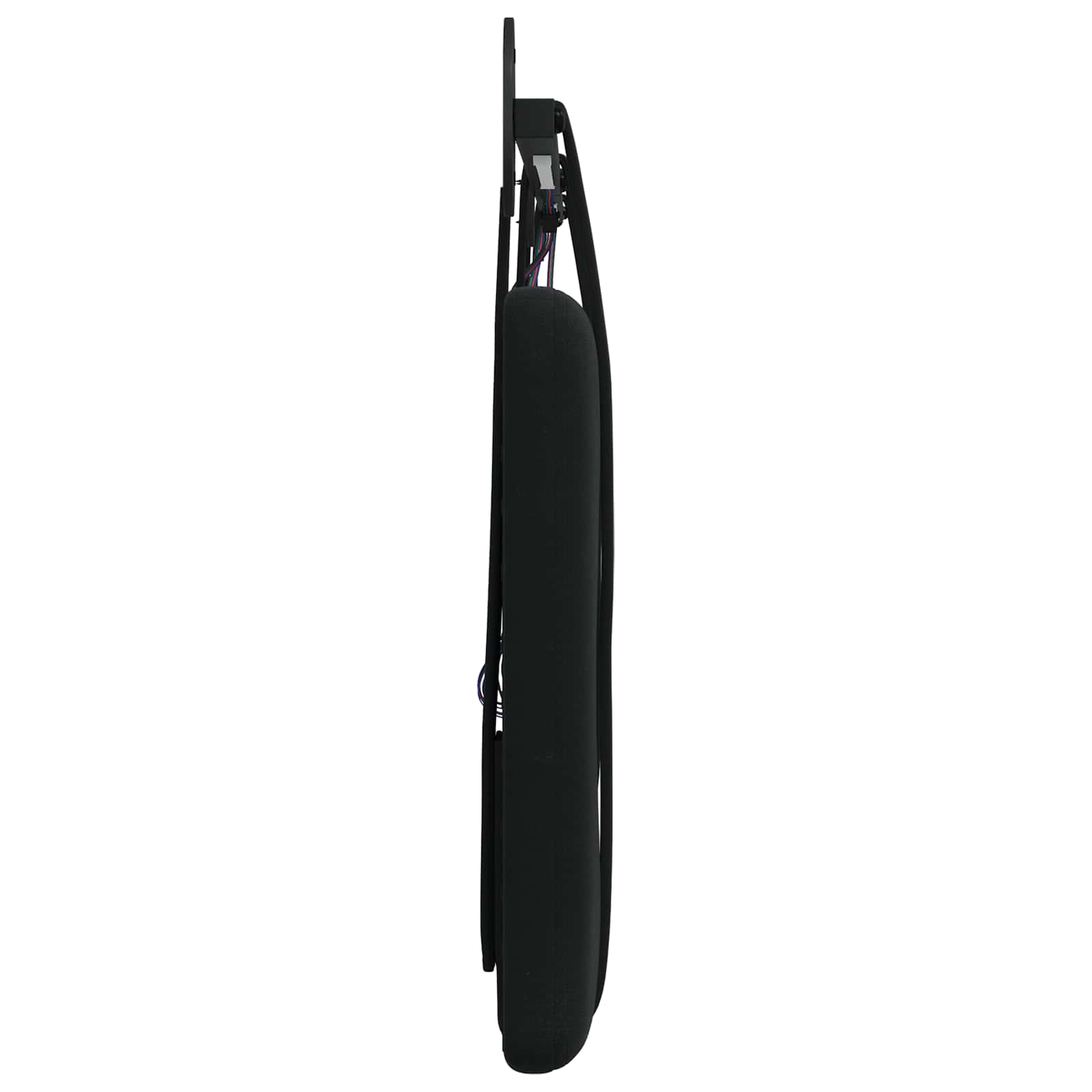 Tête de lit suspendue Avec lumière LED Noir Velours - XIOS