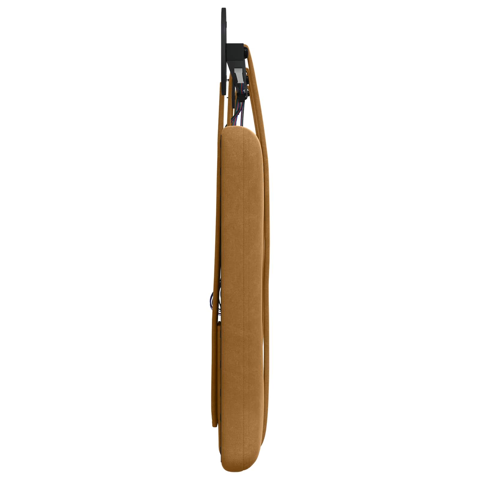 Tête de lit suspendue Avec lumière LED Marron Velours - XIOS