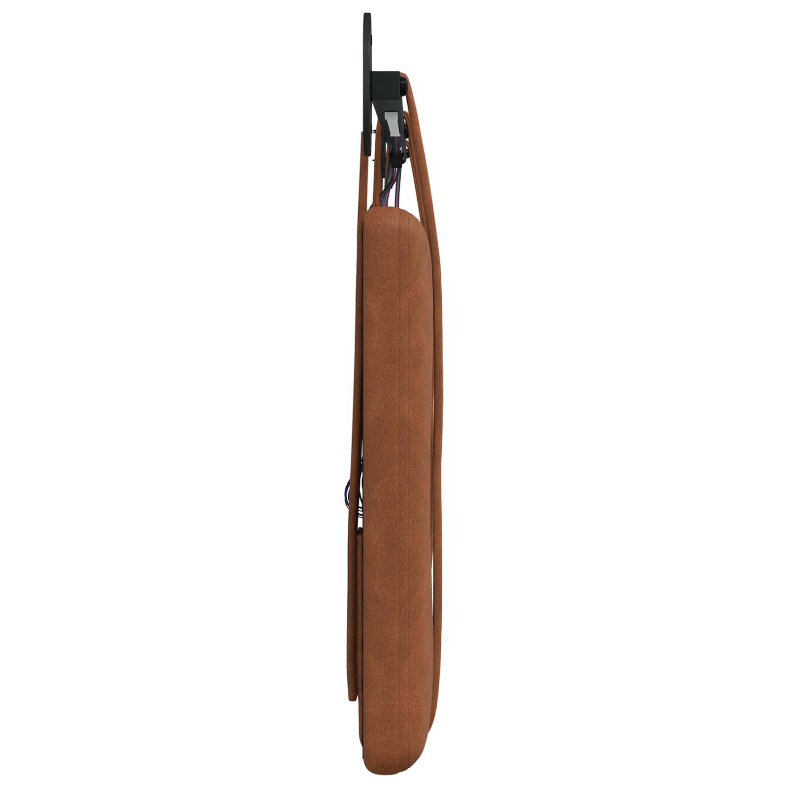 Tête de lit suspendue Avec lumière LED Marron PU antique - XIOS