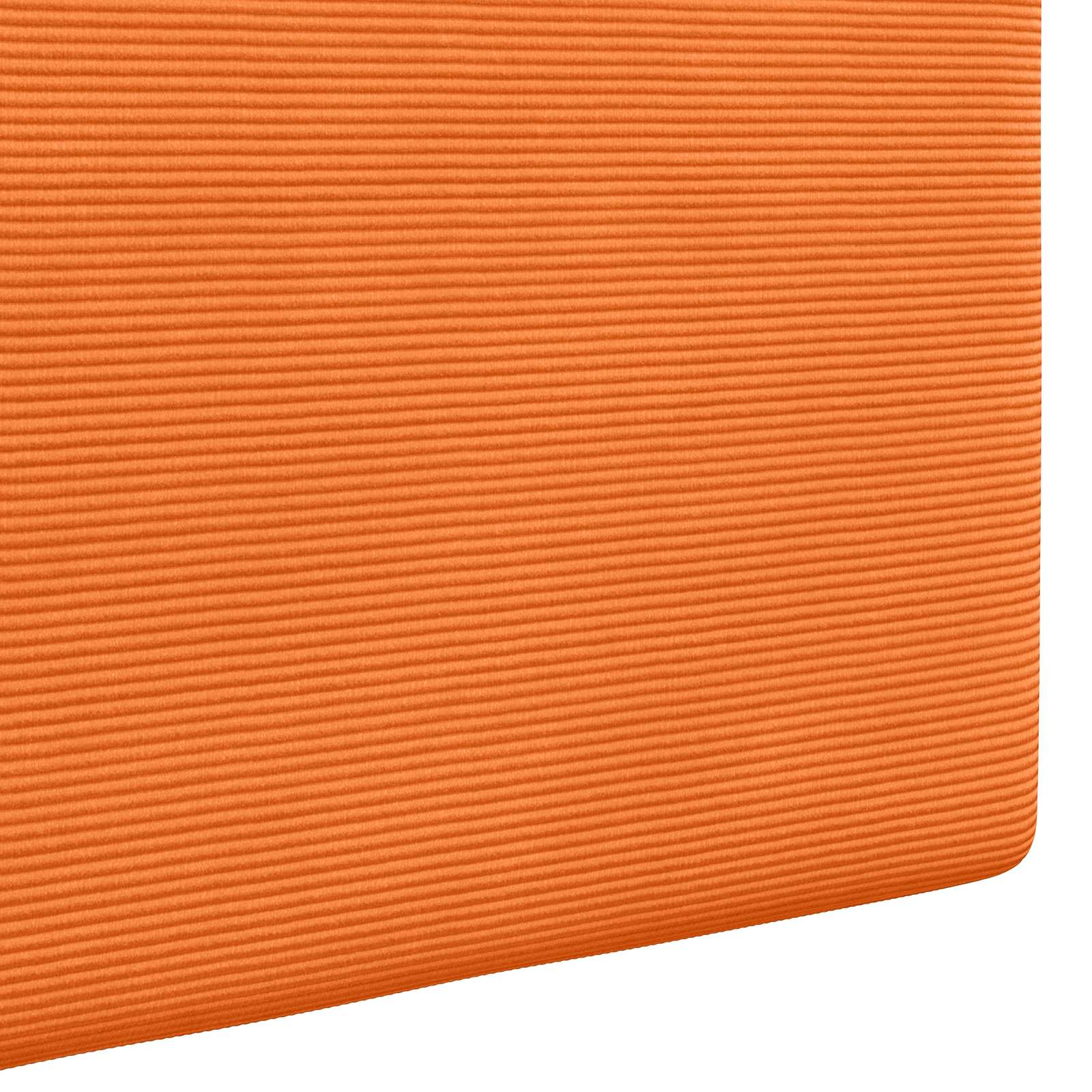 Tête de lit suspendue Orange Tissu en velours côtelé - XIOS
