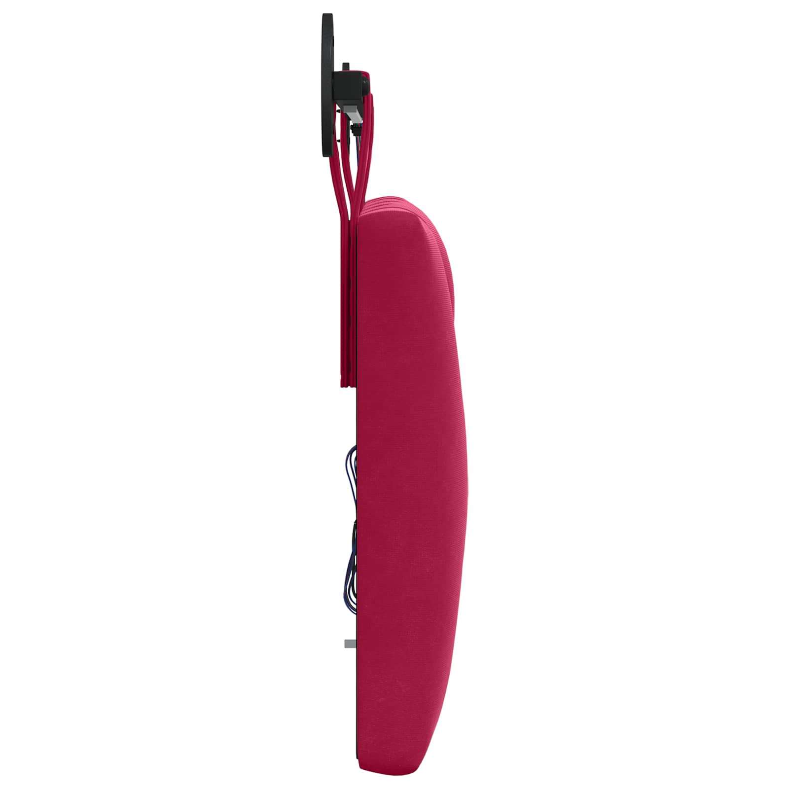 Tête de lit suspendue Avec lumière LED Bordeaux Velours - XIOS