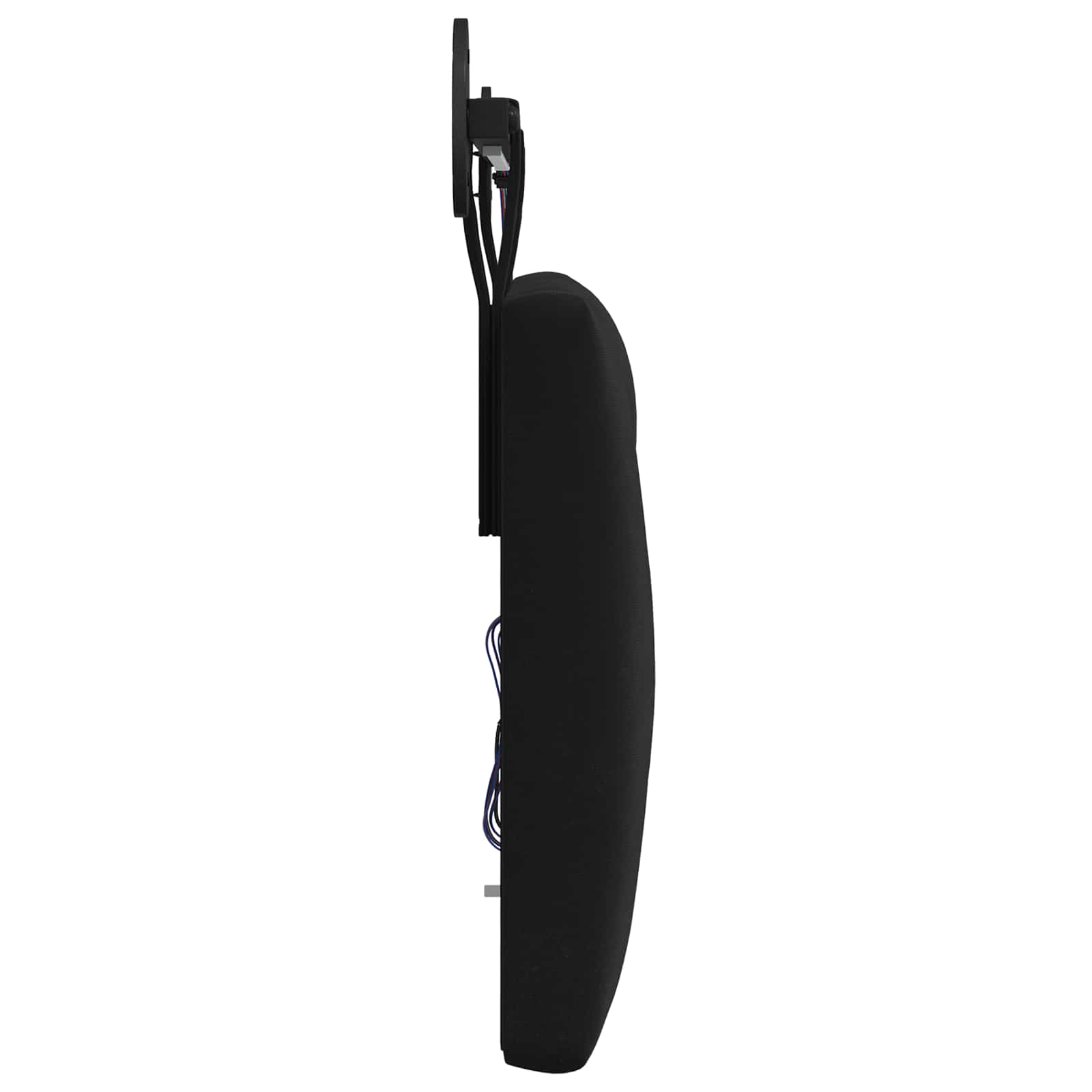 Tête de lit suspendue Avec lumière LED Noir Velours - XIOS