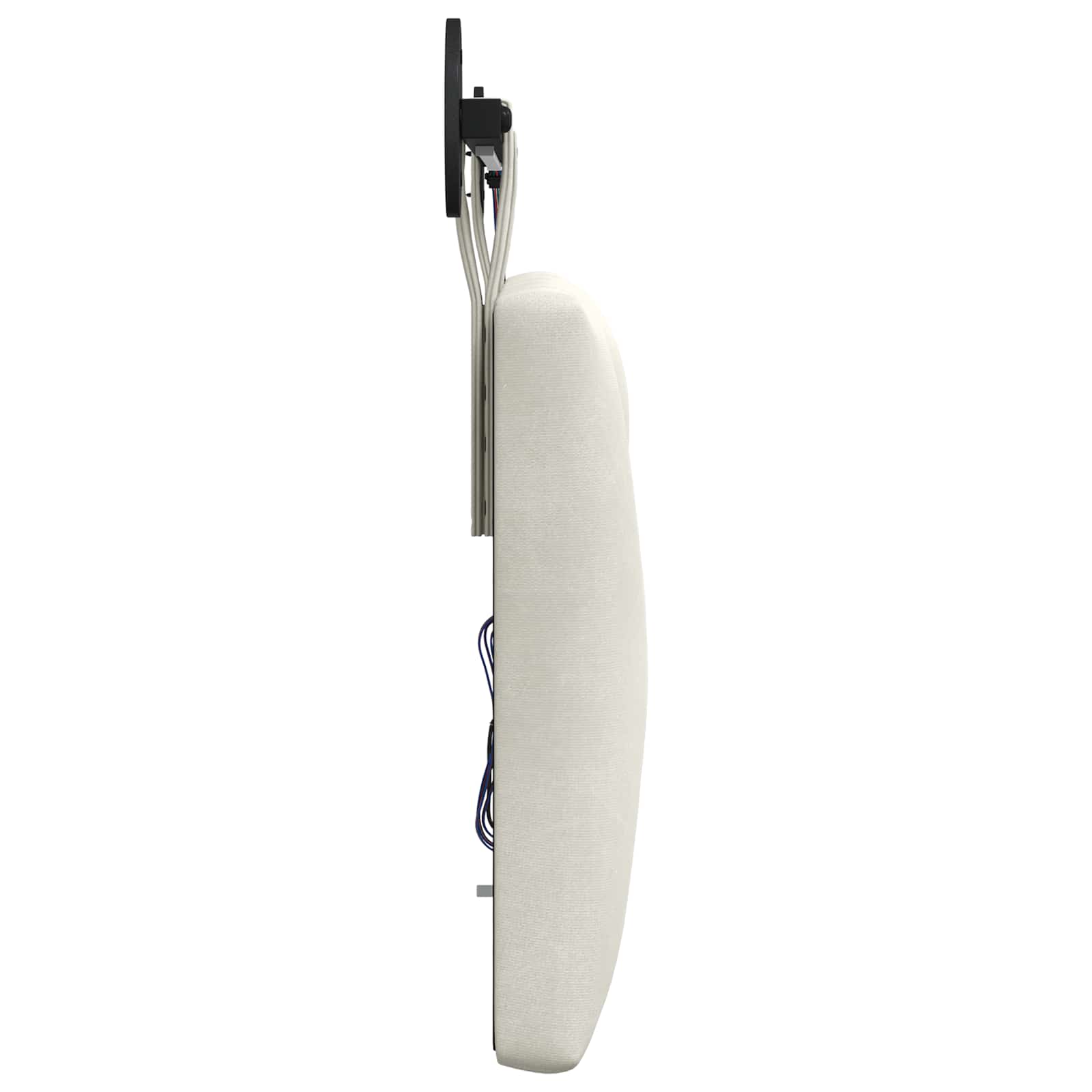 Tête de lit suspendue Avec lumière LED Crème Velours - XIOS