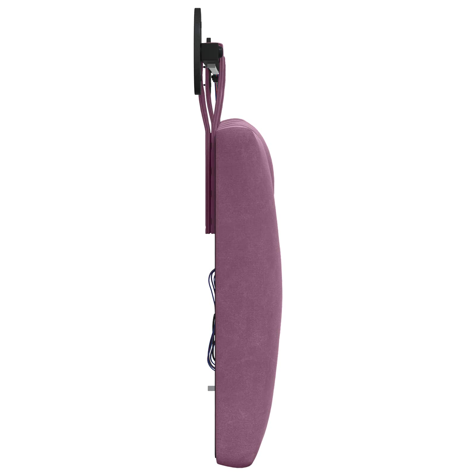Tête de lit suspendue Avec lumière LED Pourpre Velours - XIOS