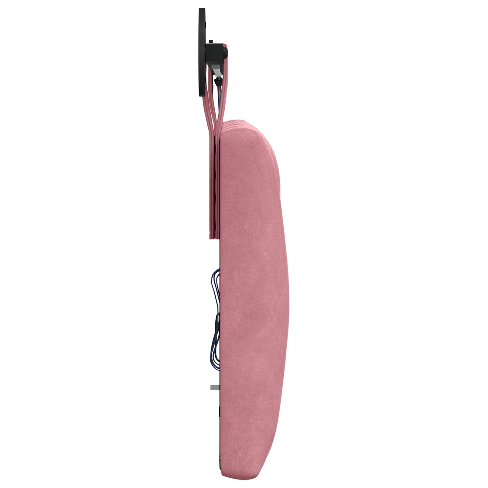 Tête de lit suspendue Avec lumière LED Rose Velours - XIOS