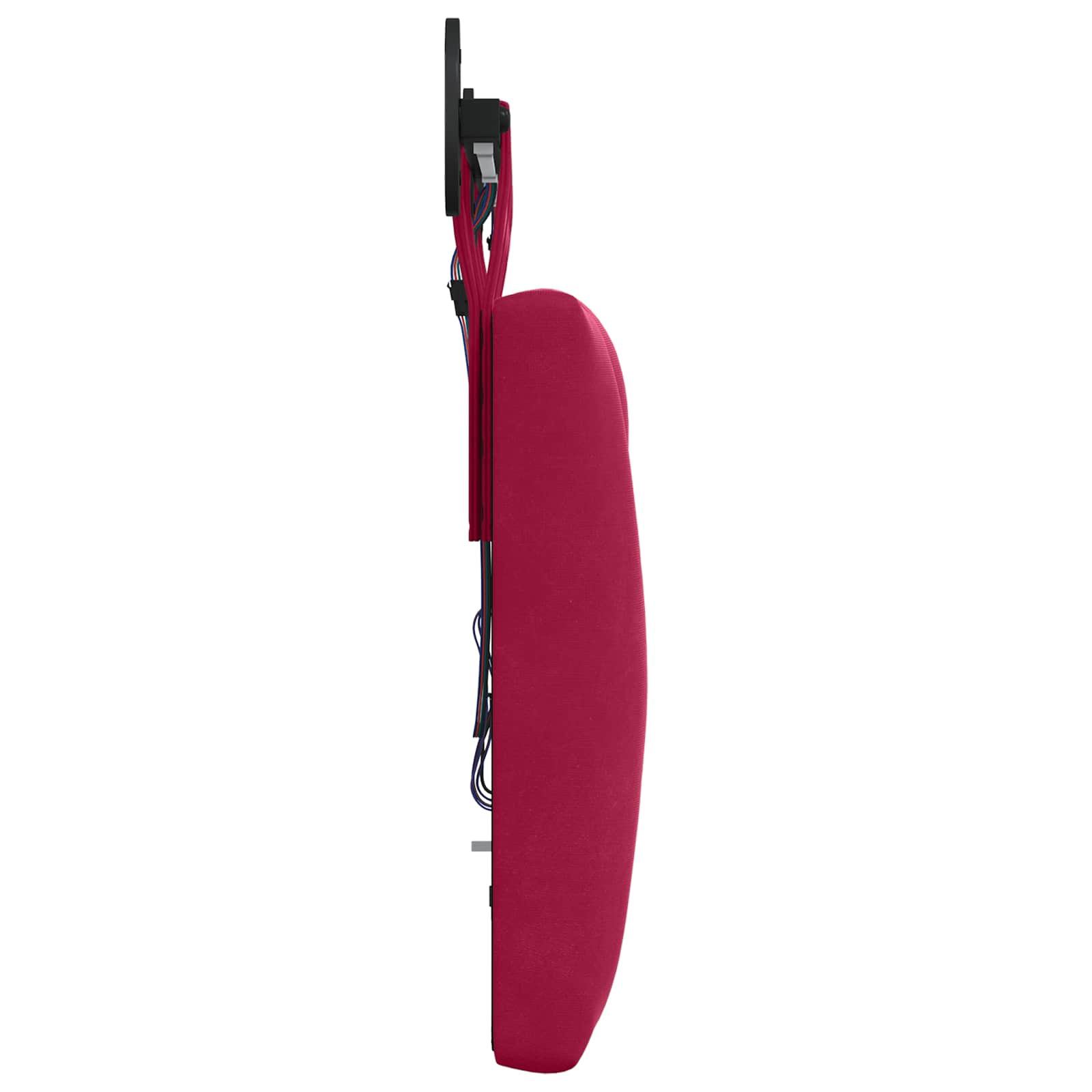 Tête de lit suspendue Avec lumière LED Bordeaux Velours - XIOS