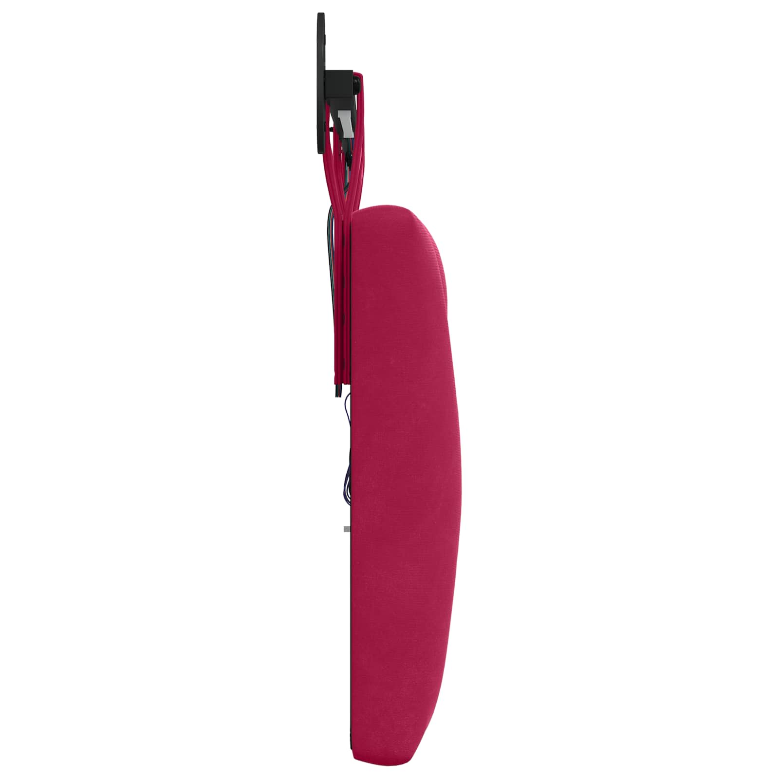 Tête de lit suspendue Avec lumière LED Bordeaux Velours - XIOS