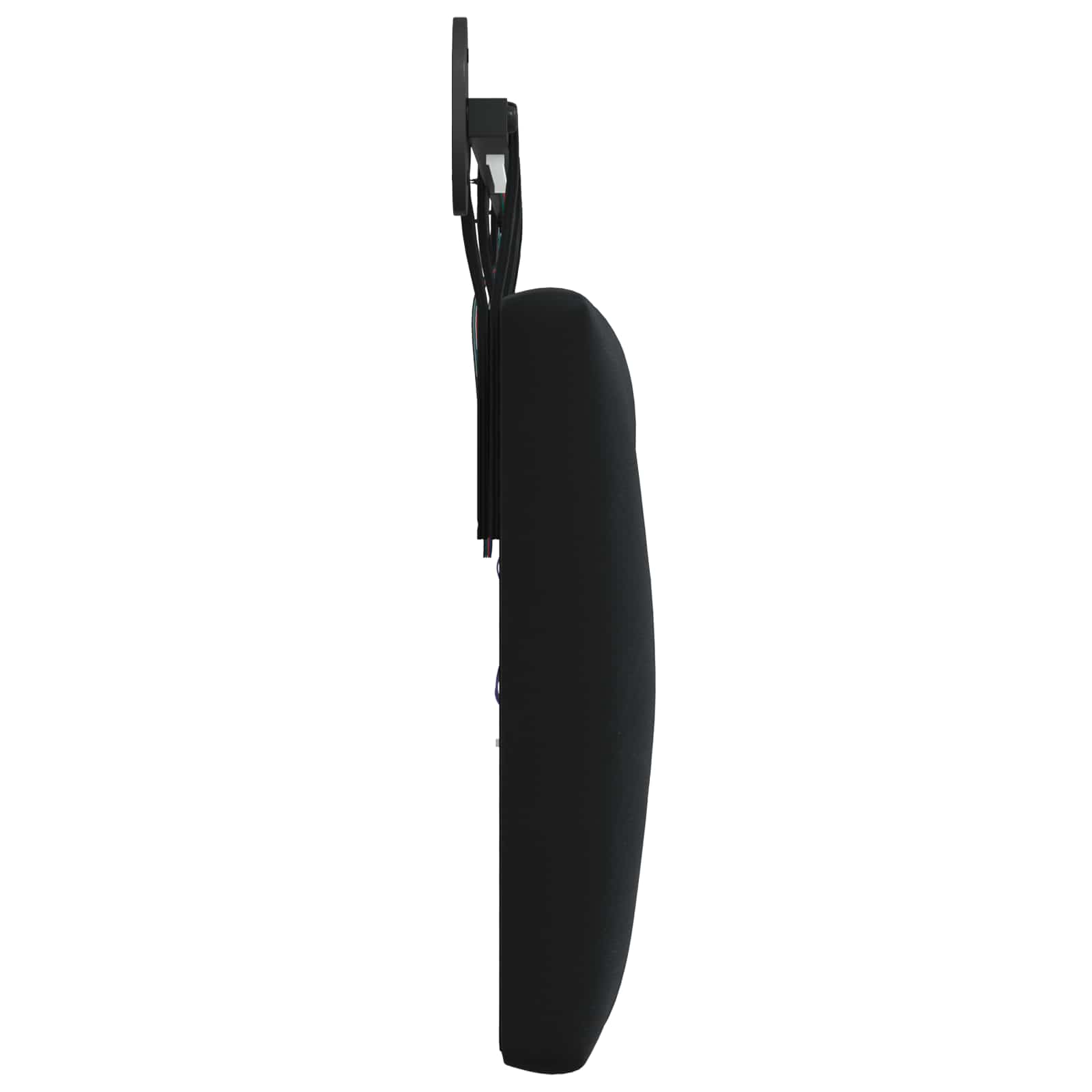 Tête de lit suspendue Avec lumière LED Noir Velours - XIOS