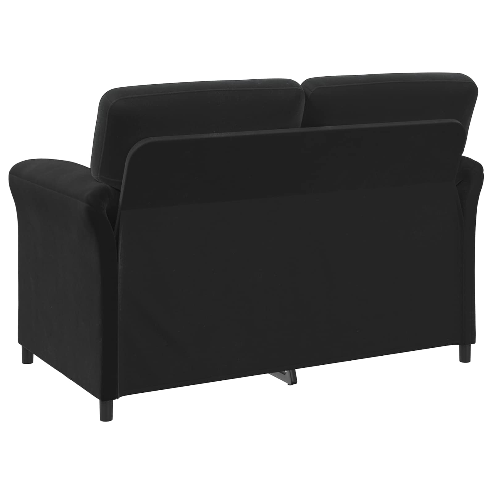 Ensemble de Canapés 2 pc Noir Velours