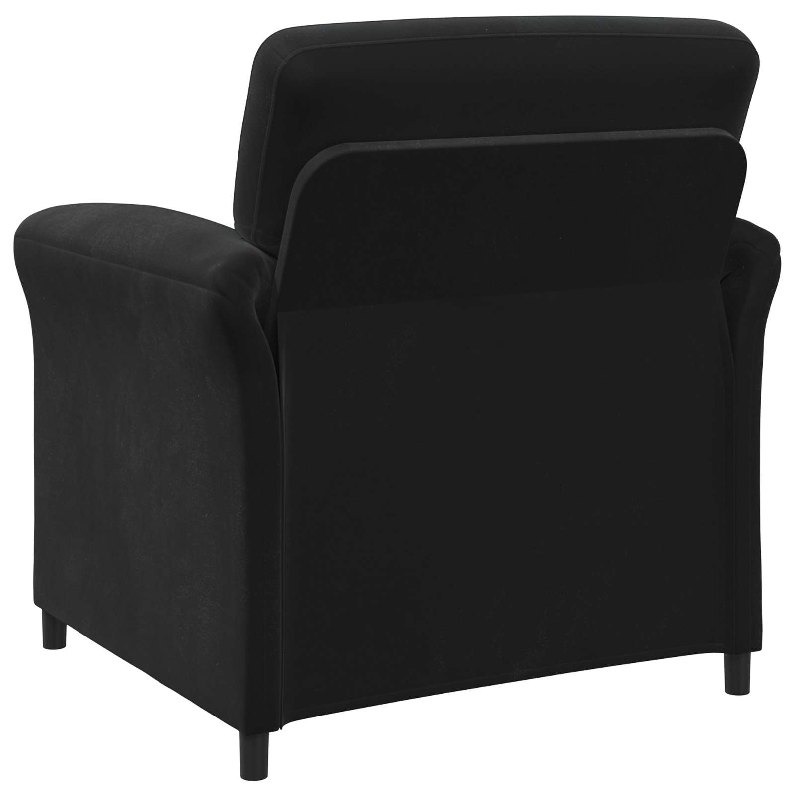 Ensemble de Canapés 2 pc Noir Velours