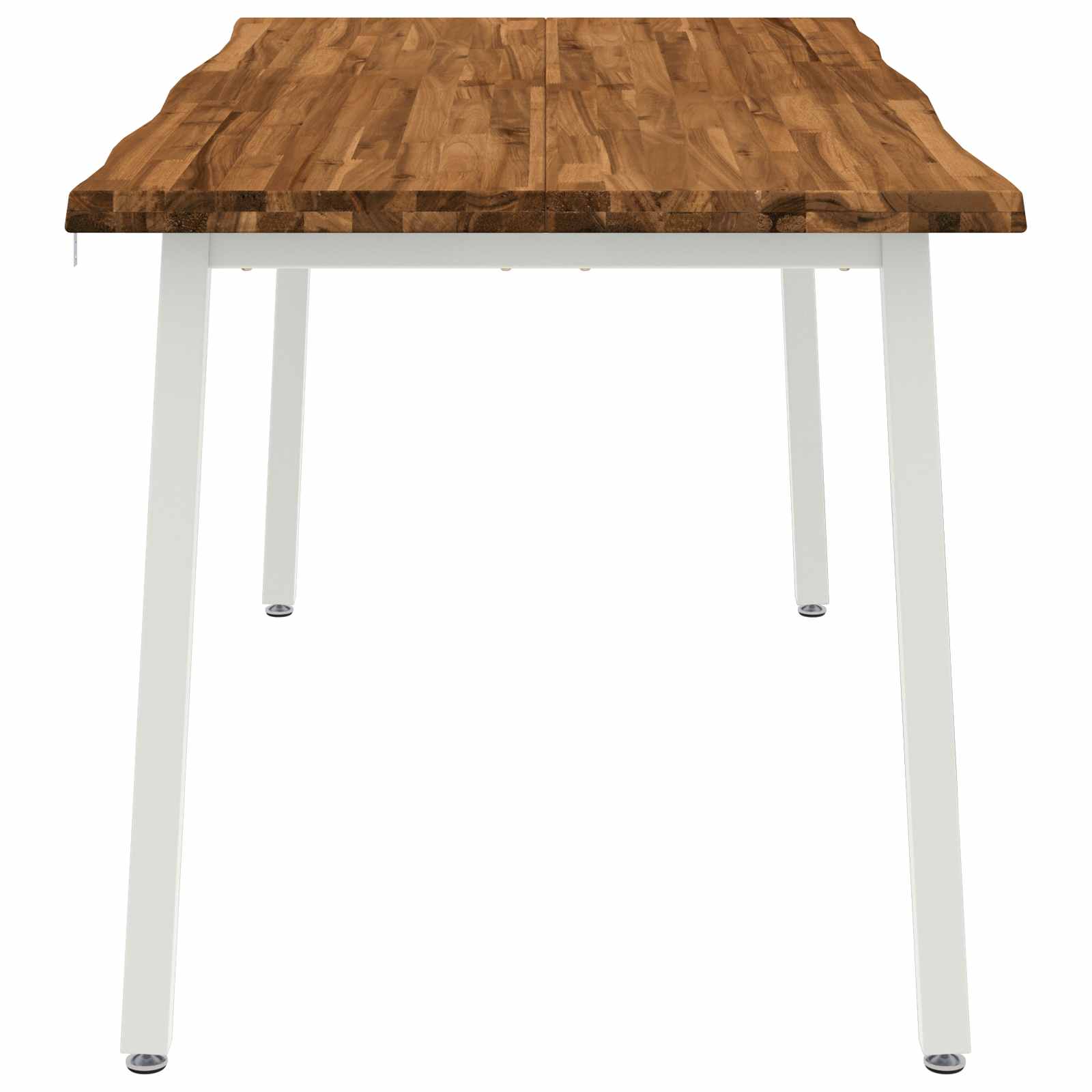 Table à manger en bord vivant 160 x 90 x 75 cm Naturel