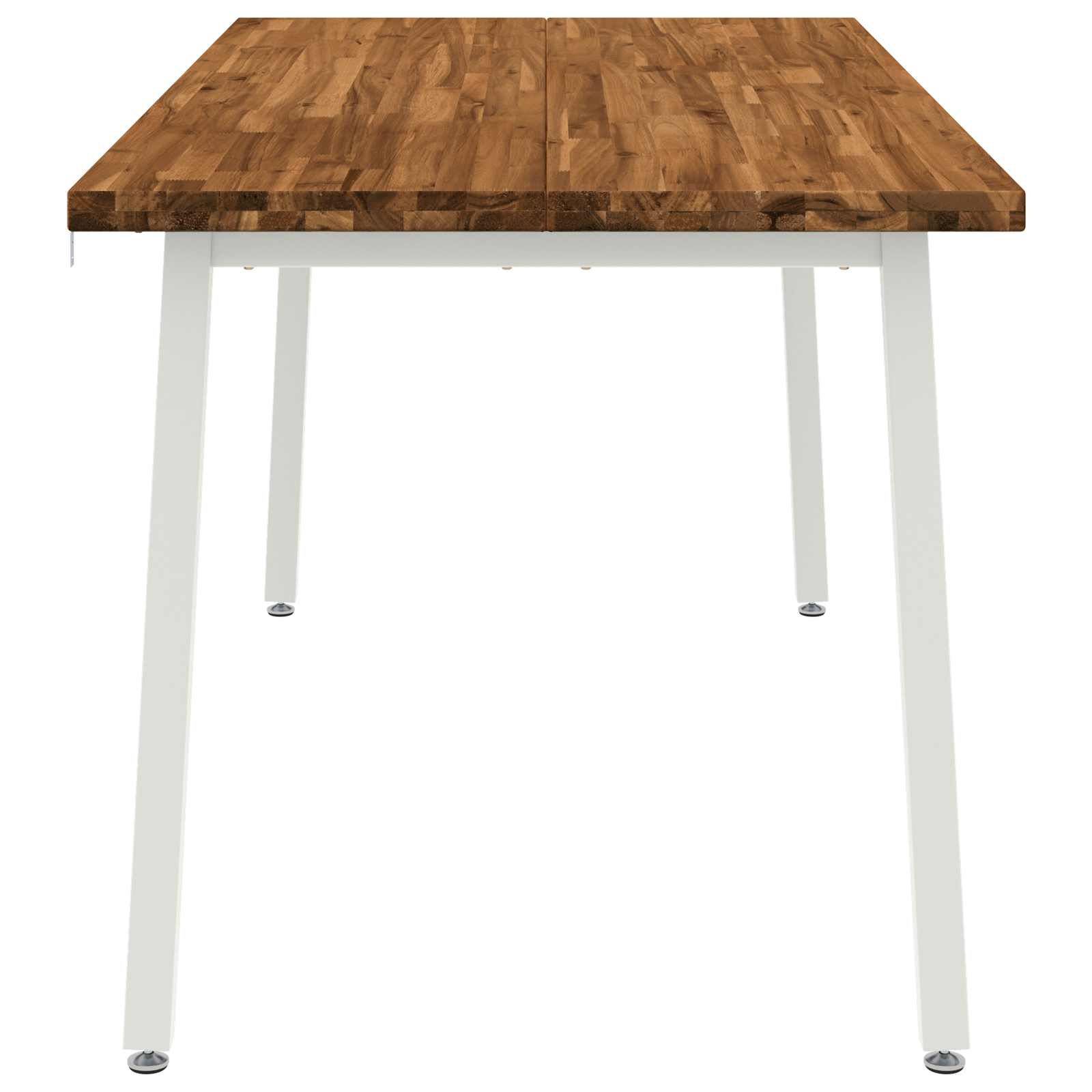 Table à manger carrée 160 x 70 x 75 cm Bois d'Acacia Massif