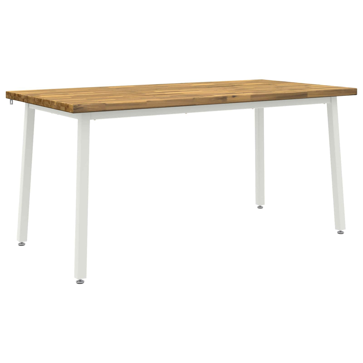 Table à manger carrée 160 x 70 x 75 cm Bois d'Acacia Massif