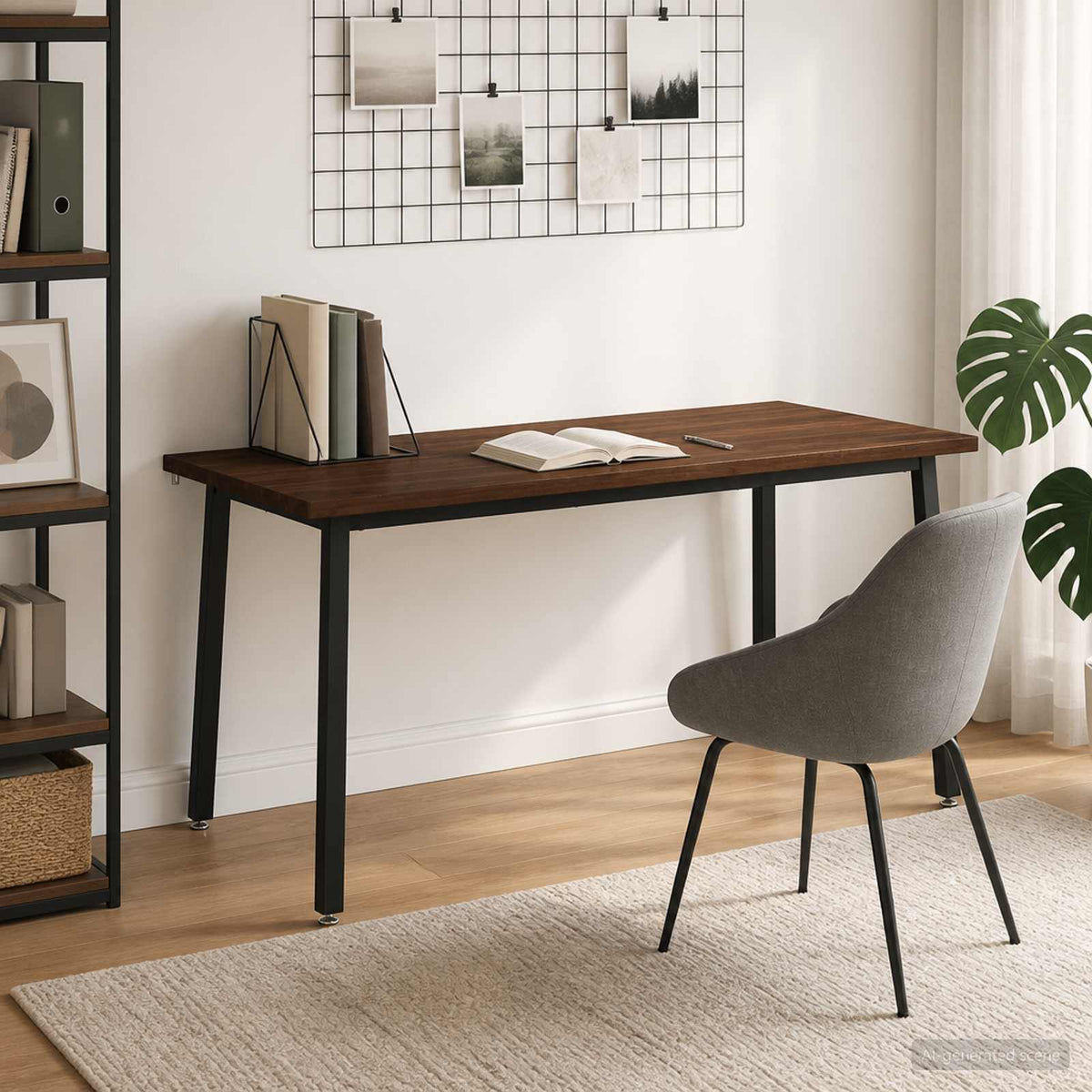 Table à manger carrée 160 x 80 x 75 cm Bois d'Acacia Massif