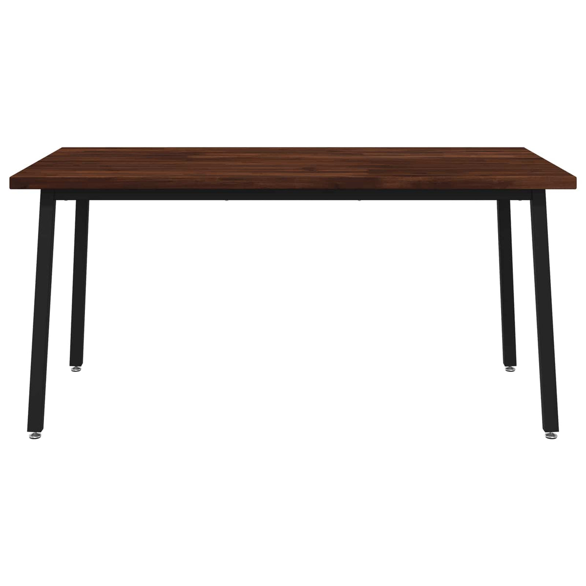 Table à manger carrée 160 x 80 x 75 cm Bois d'Acacia Massif
